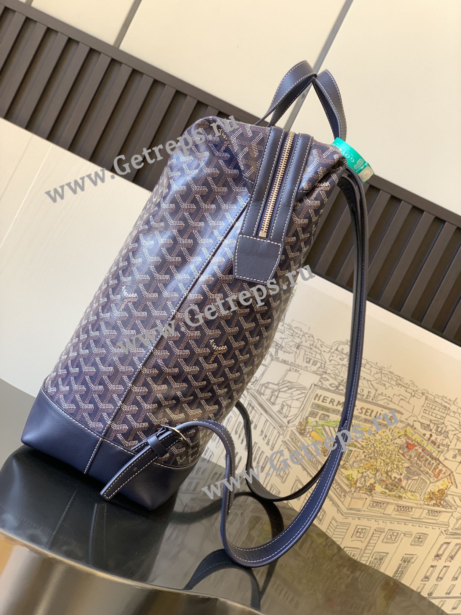 Goyard Cisalpin Backpack Blue