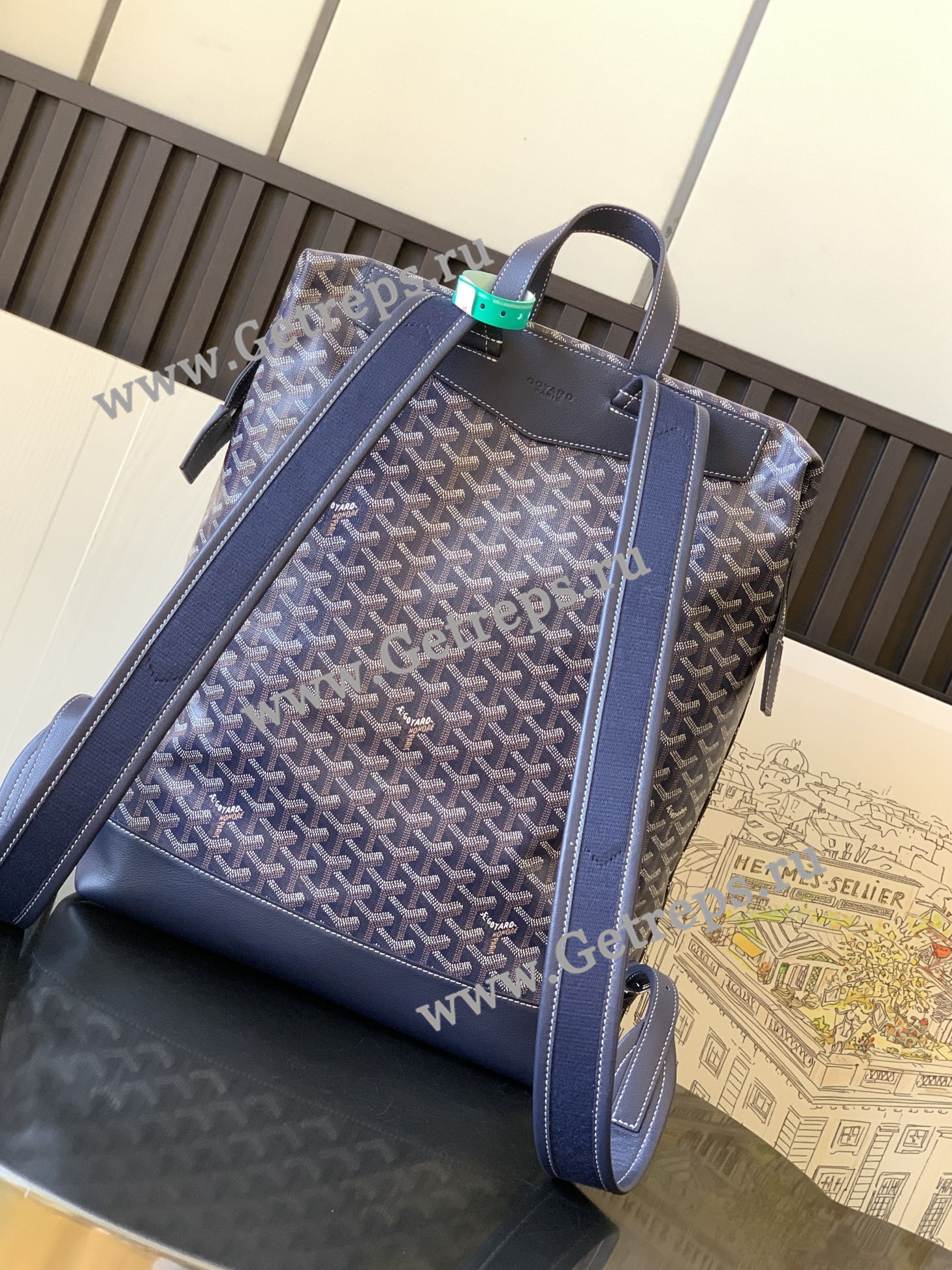 Goyard Cisalpin Backpack Blue