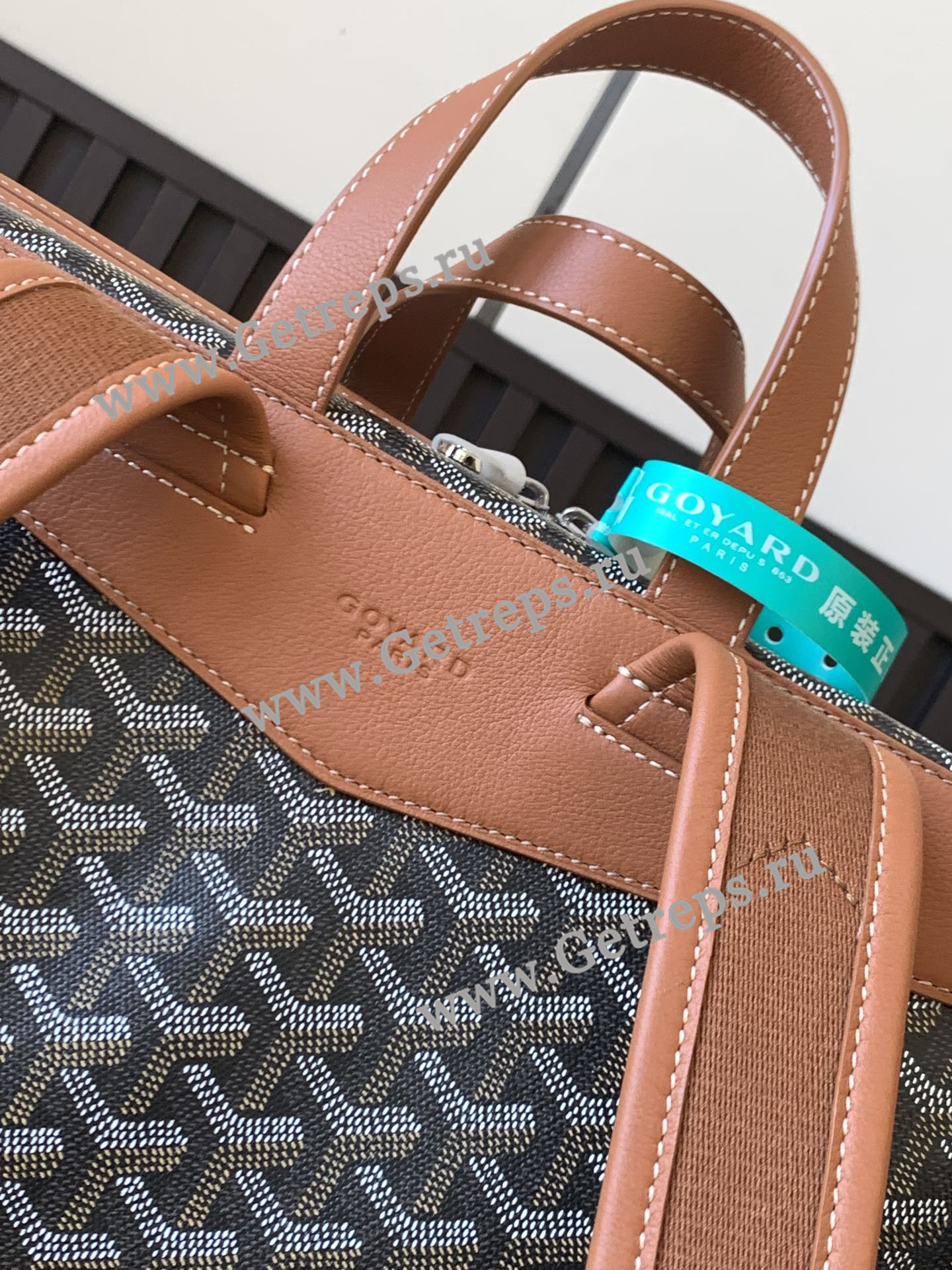 Goyard Cisalpin Backpack Brown and Grey