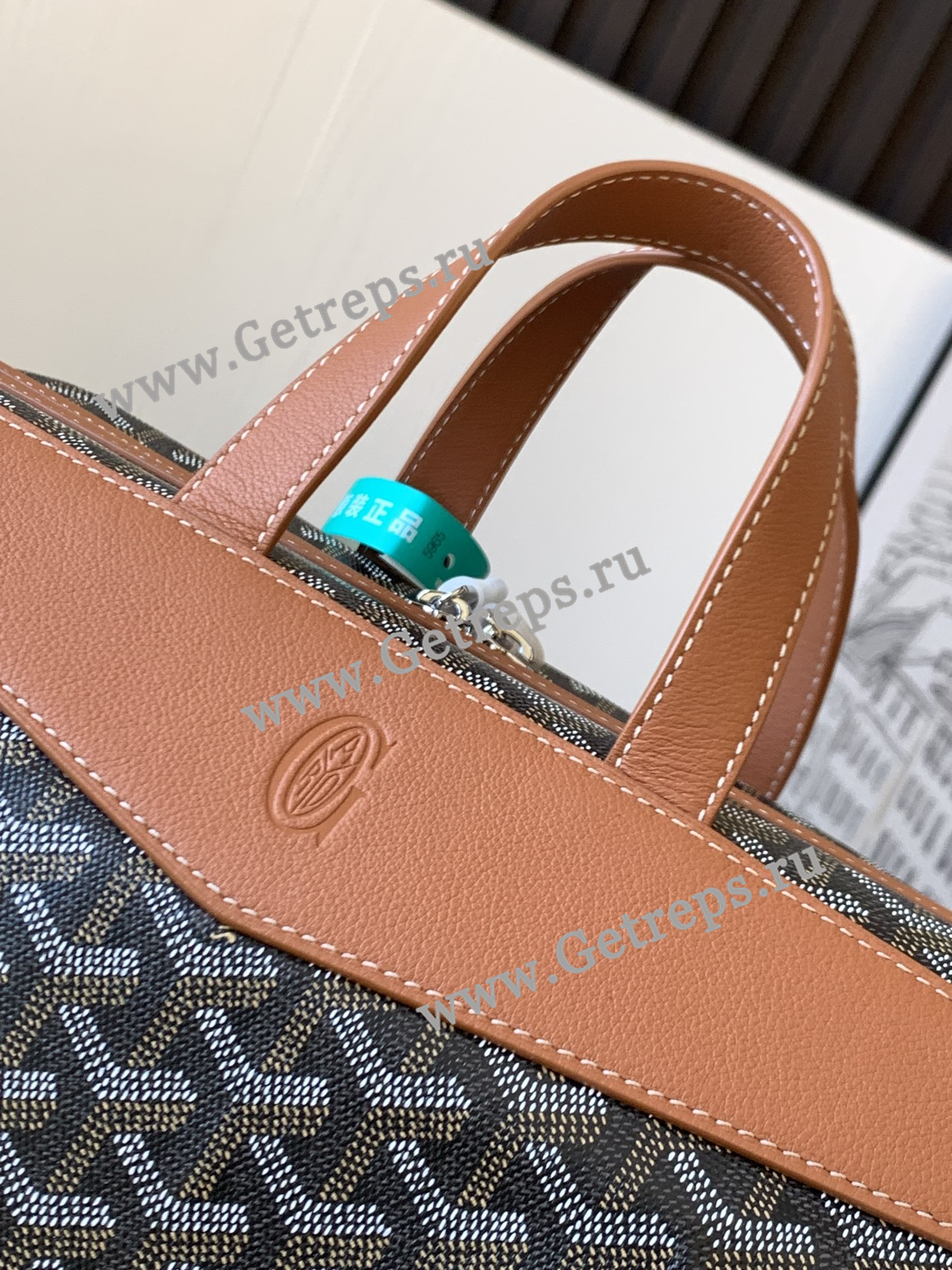 Goyard Cisalpin Backpack Brown and Grey