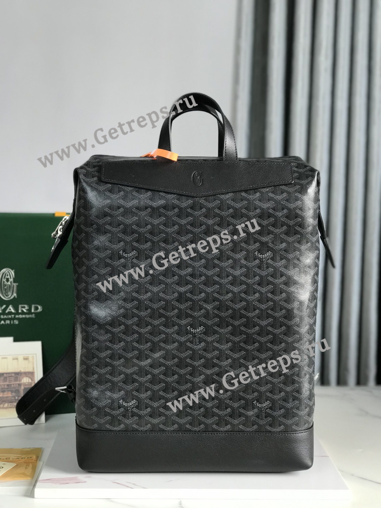 Goyard Cisalpin Backpack MM Black