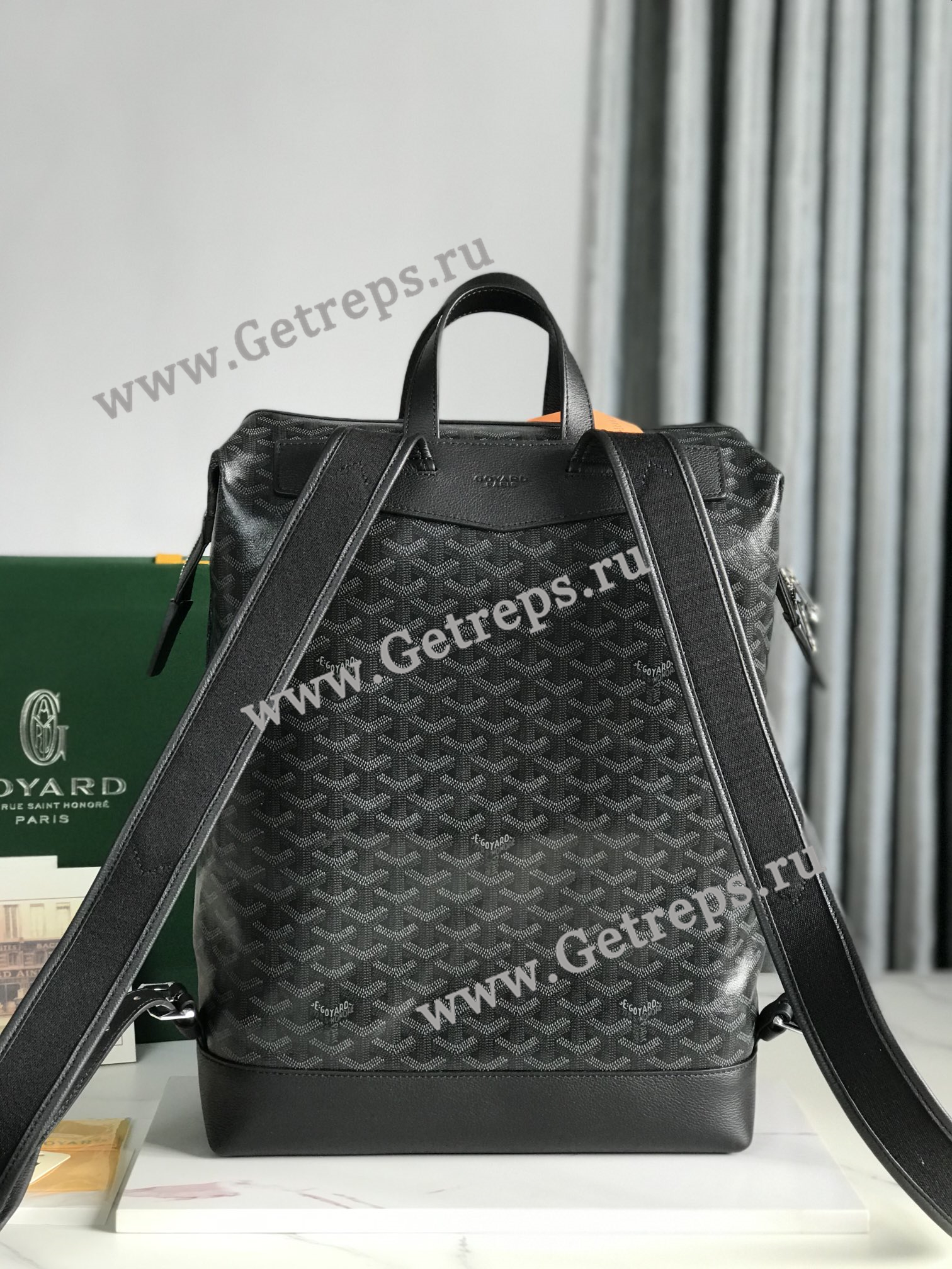 Goyard Cisalpin Backpack MM Black