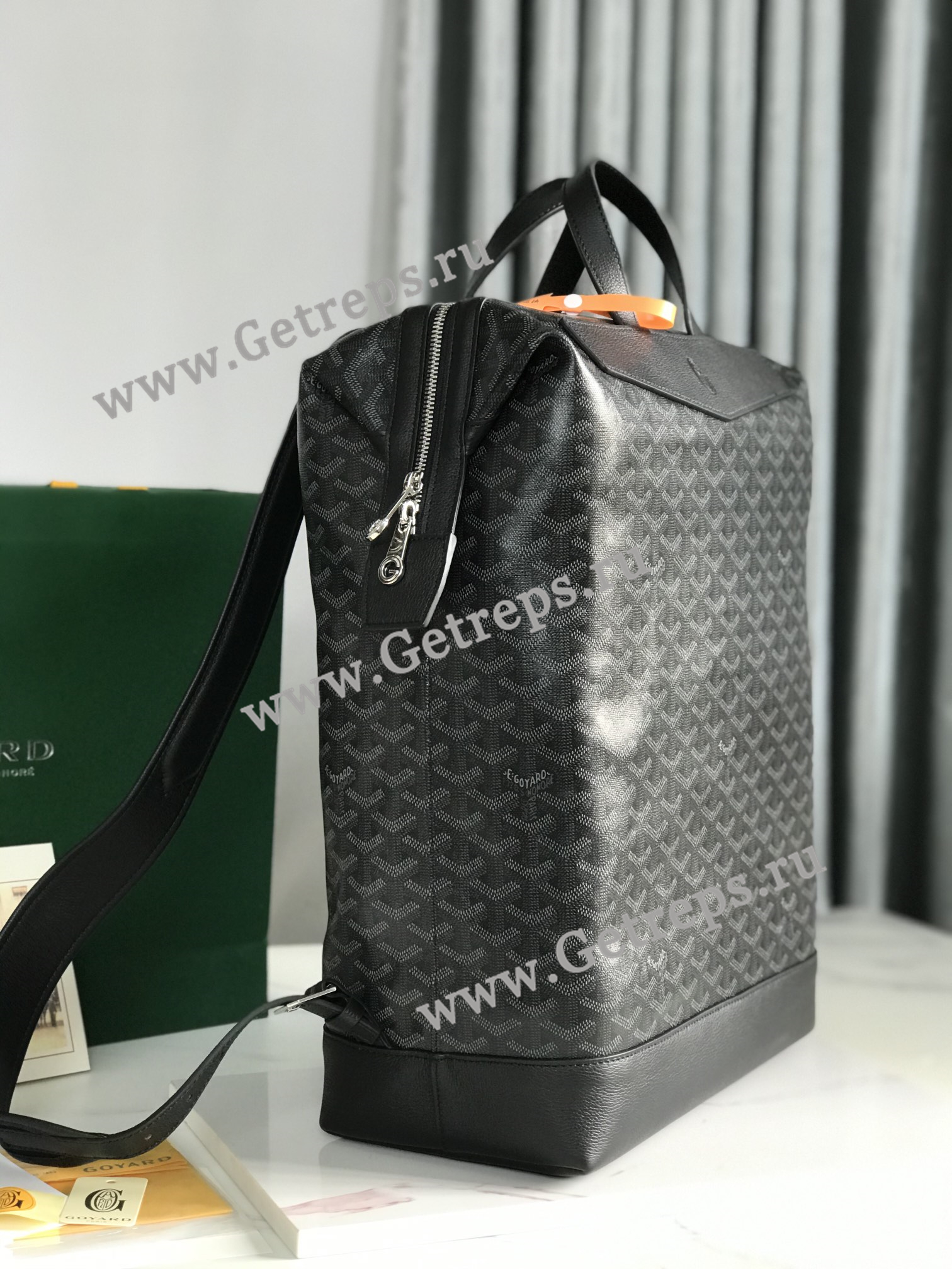 Goyard Cisalpin Backpack MM Black