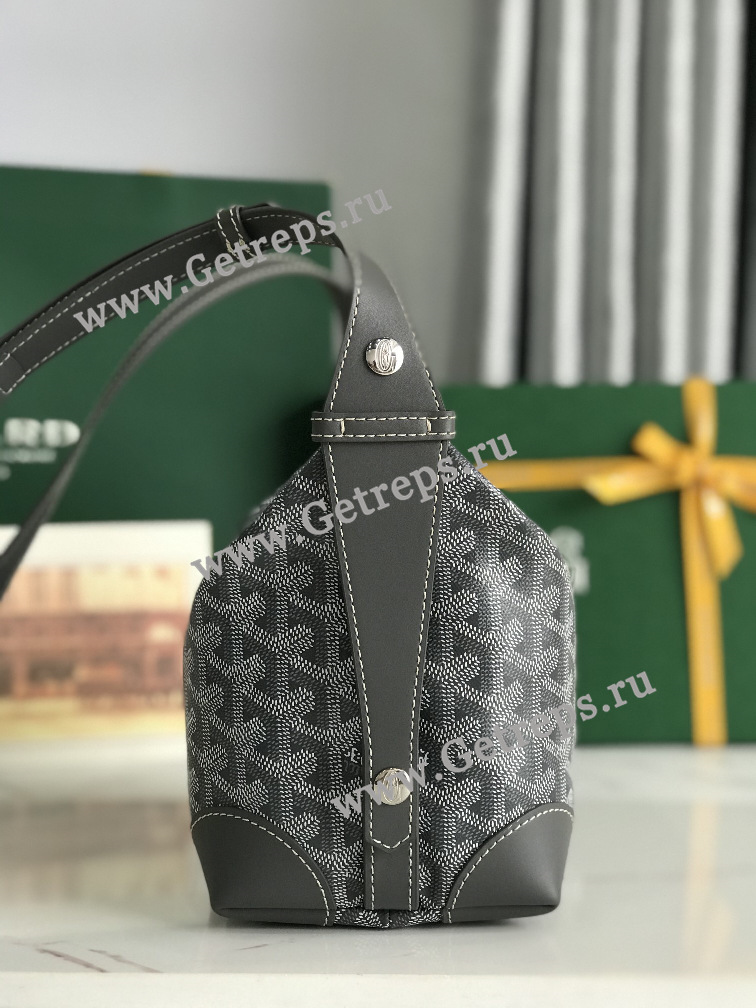 Goyard Cosmetic Bag Grey