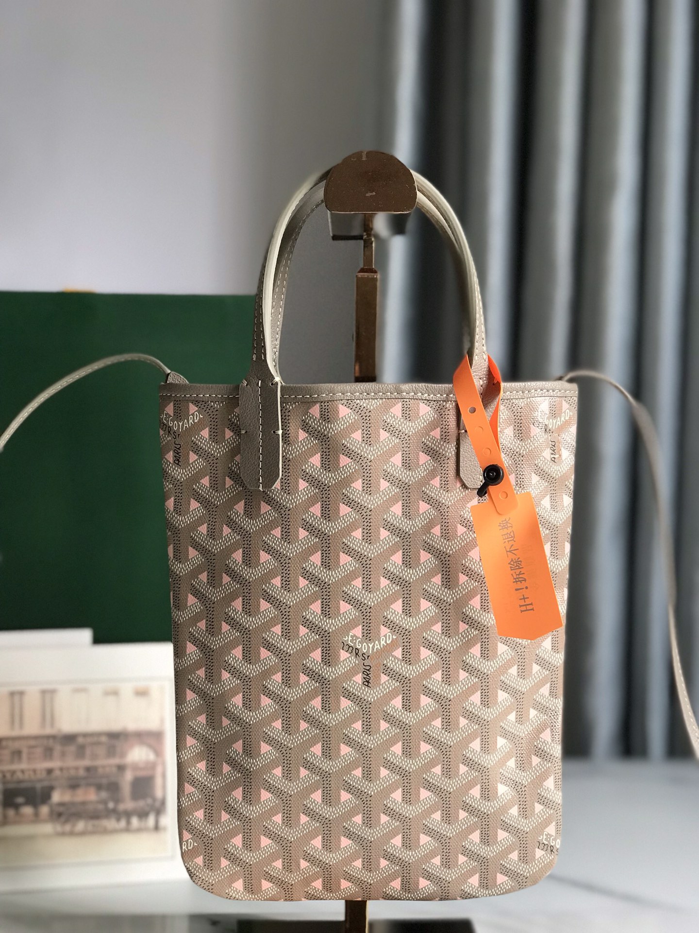 Goyard Goyard Poitiers Claire-Voie Bag Powder Pink and Grege