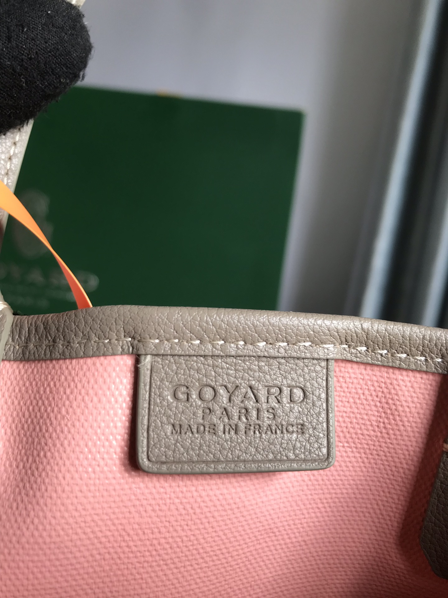 Goyard Goyard Poitiers Claire-Voie Bag Powder Pink and Grege