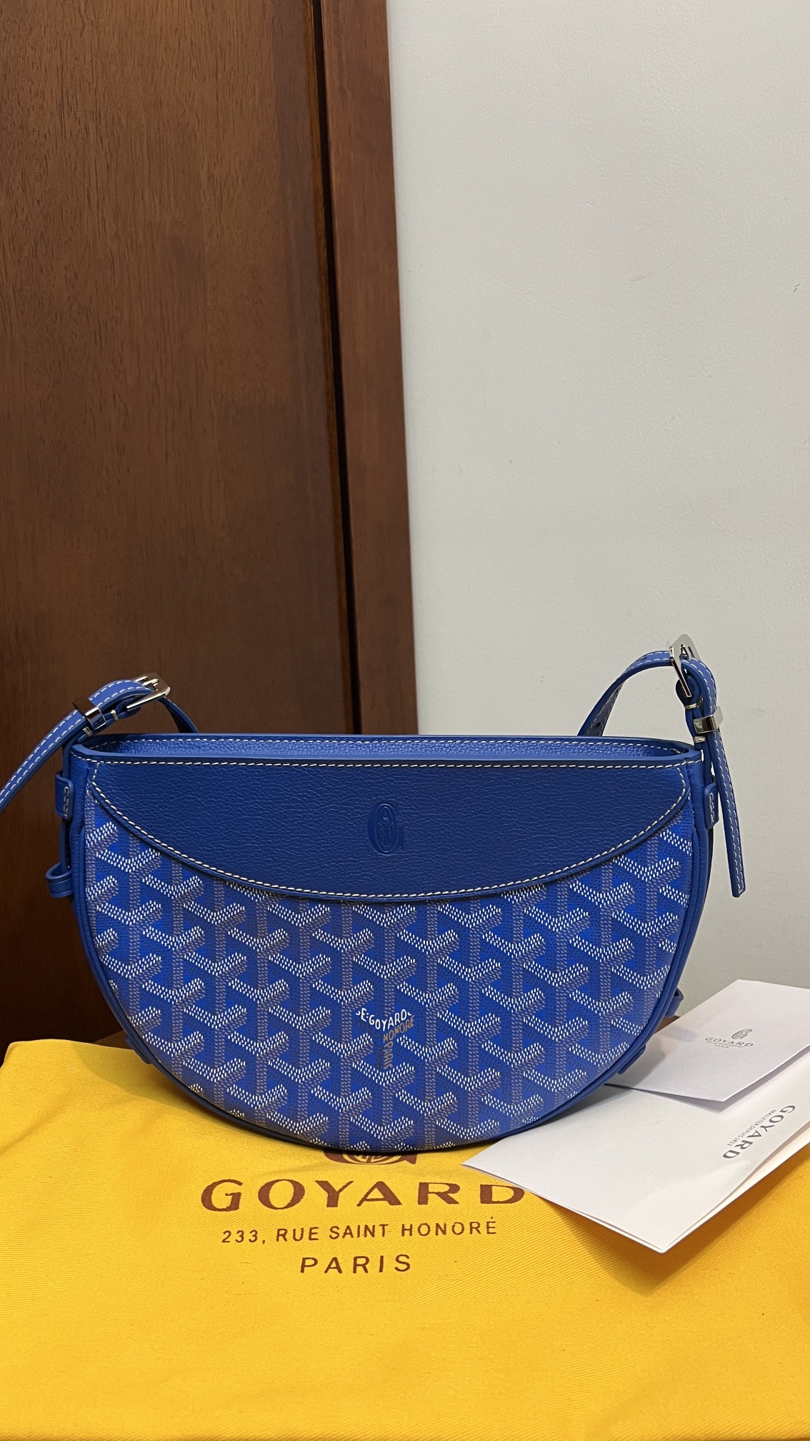 Goyard Hirondelle Bag Blue