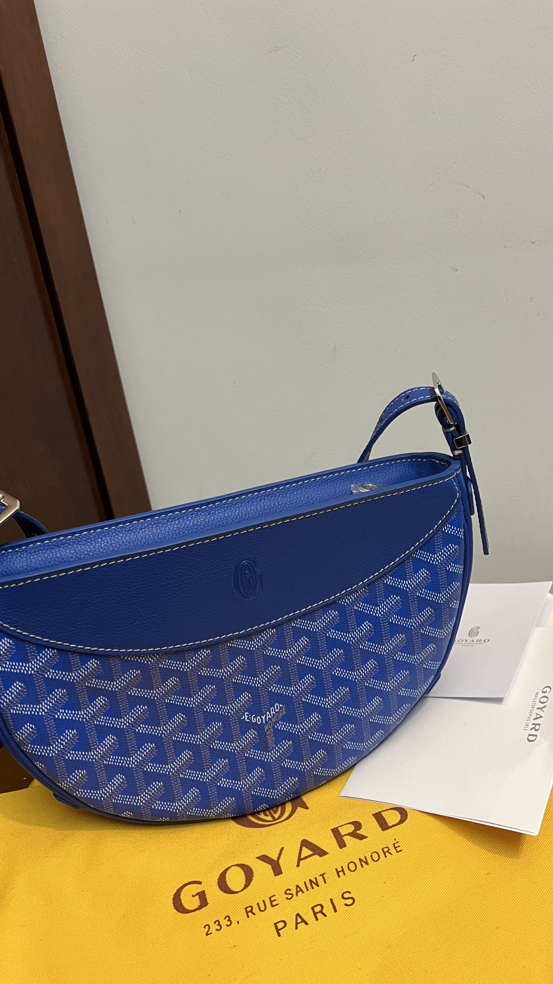 Goyard Hirondelle Bag Blue