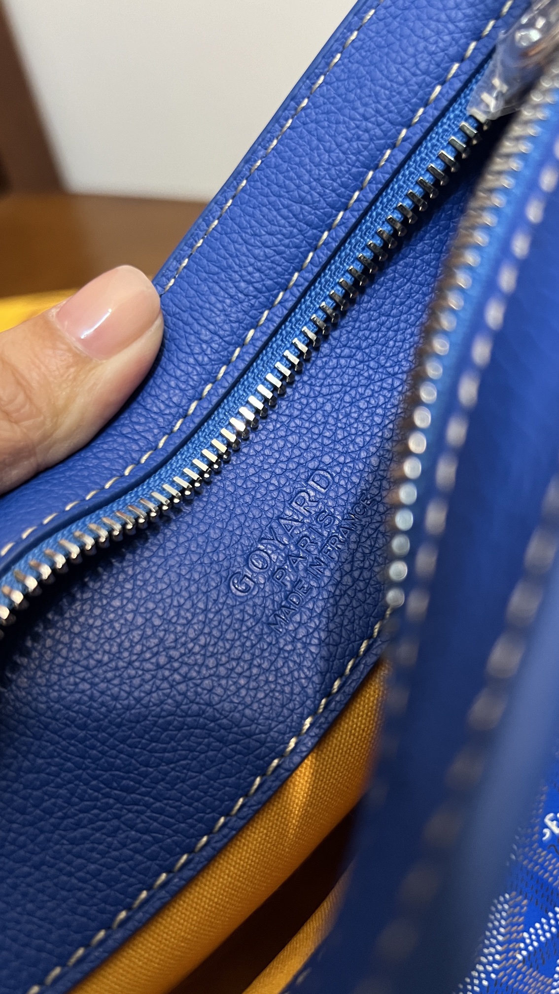 Goyard Hirondelle Bag Blue