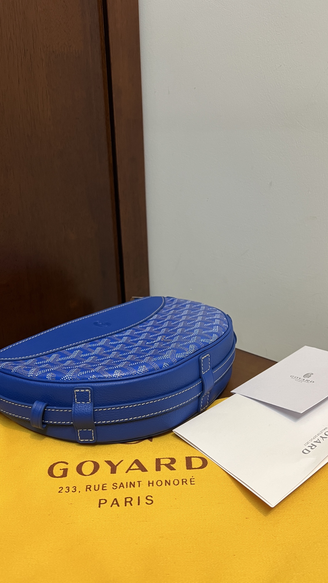 Goyard Hirondelle Bag Blue