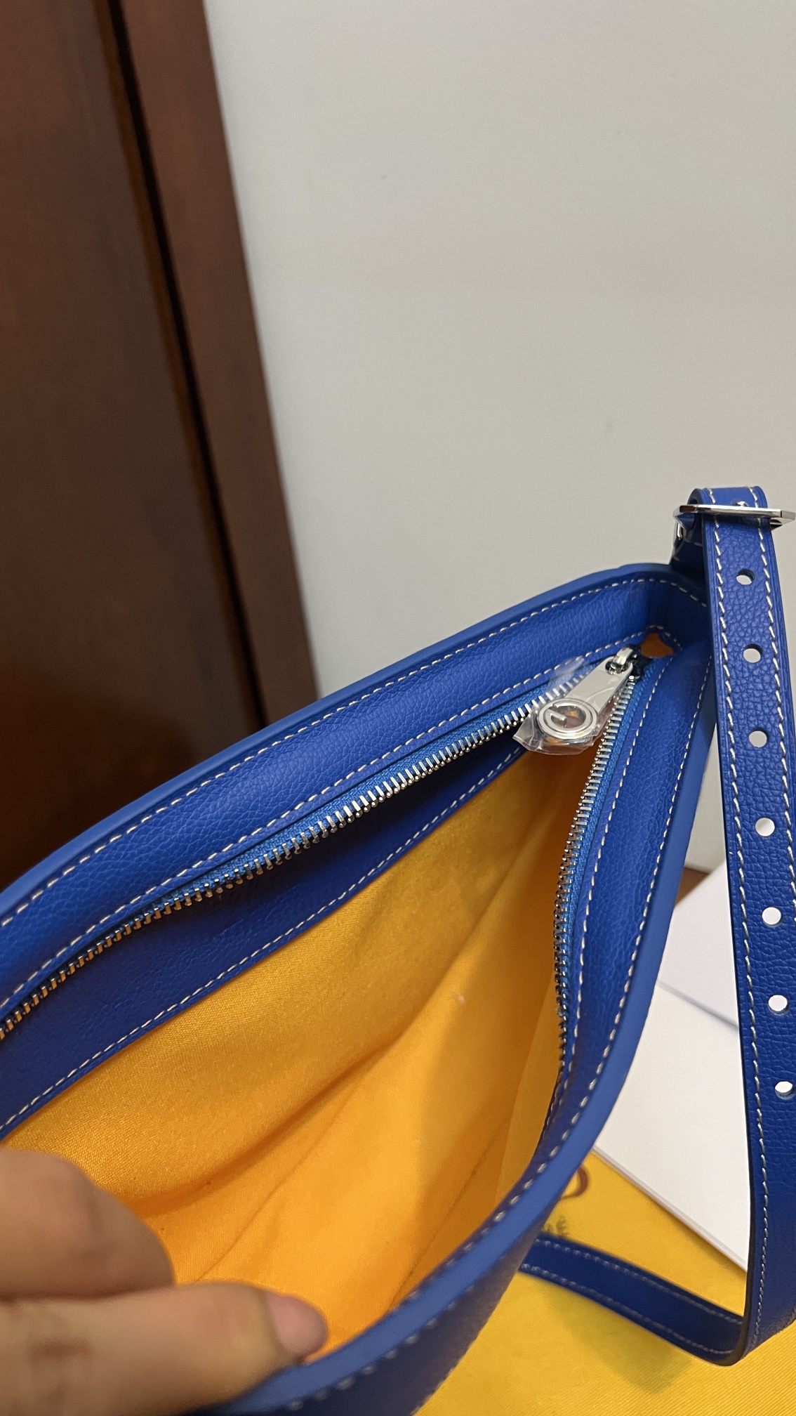 Goyard Hirondelle Bag Blue