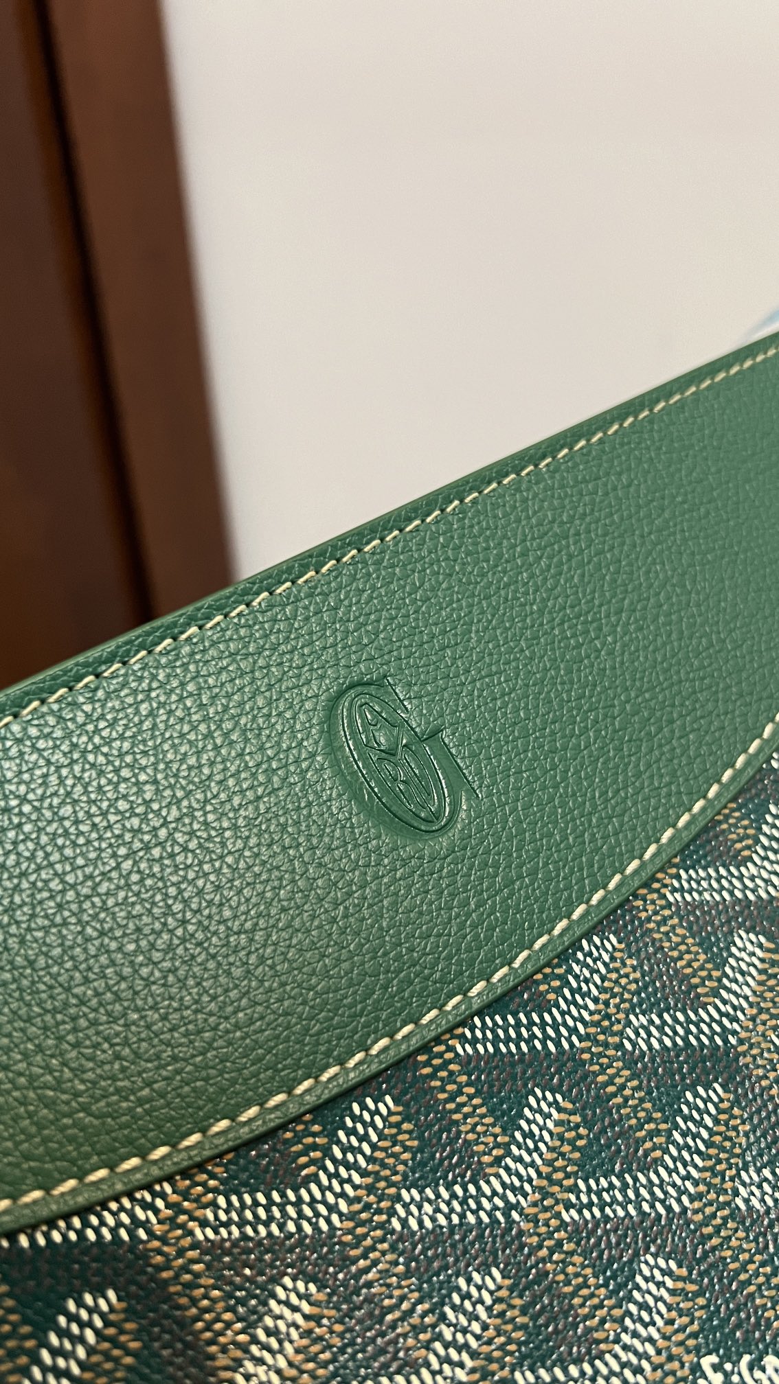 Goyard Hirondelle Bag Green