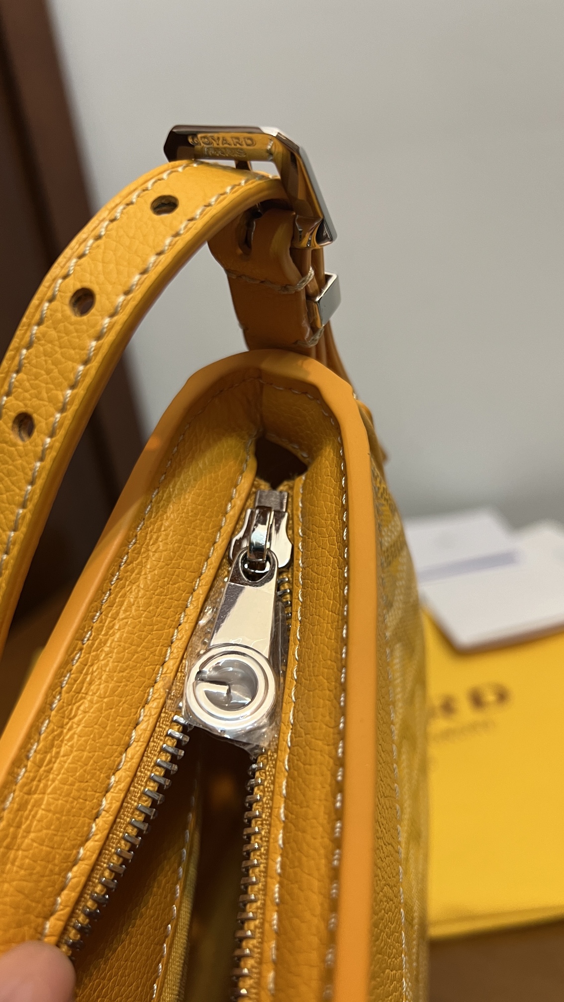 Goyard Hirondelle Bag yellow