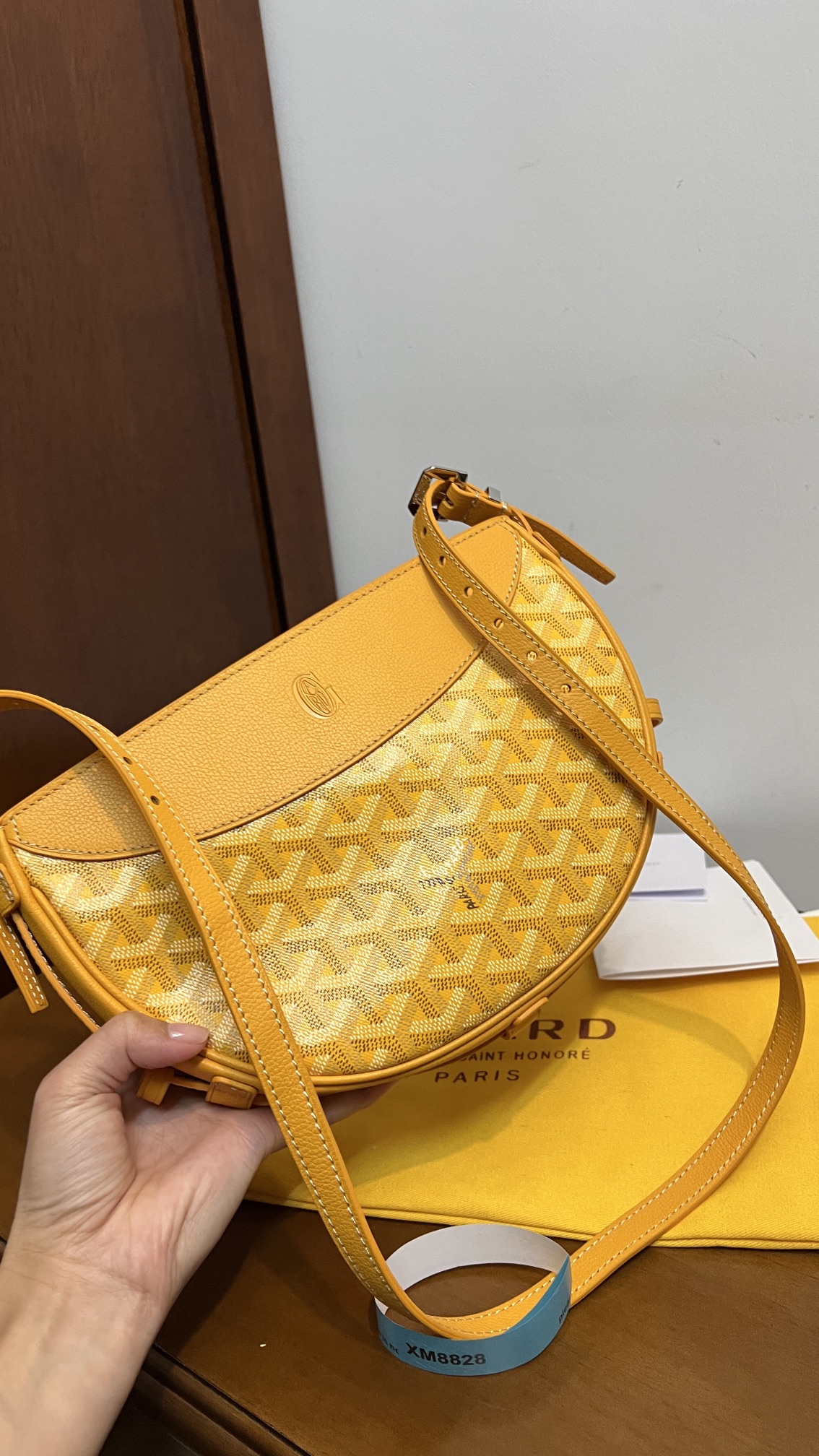 Goyard Hirondelle Bag yellow