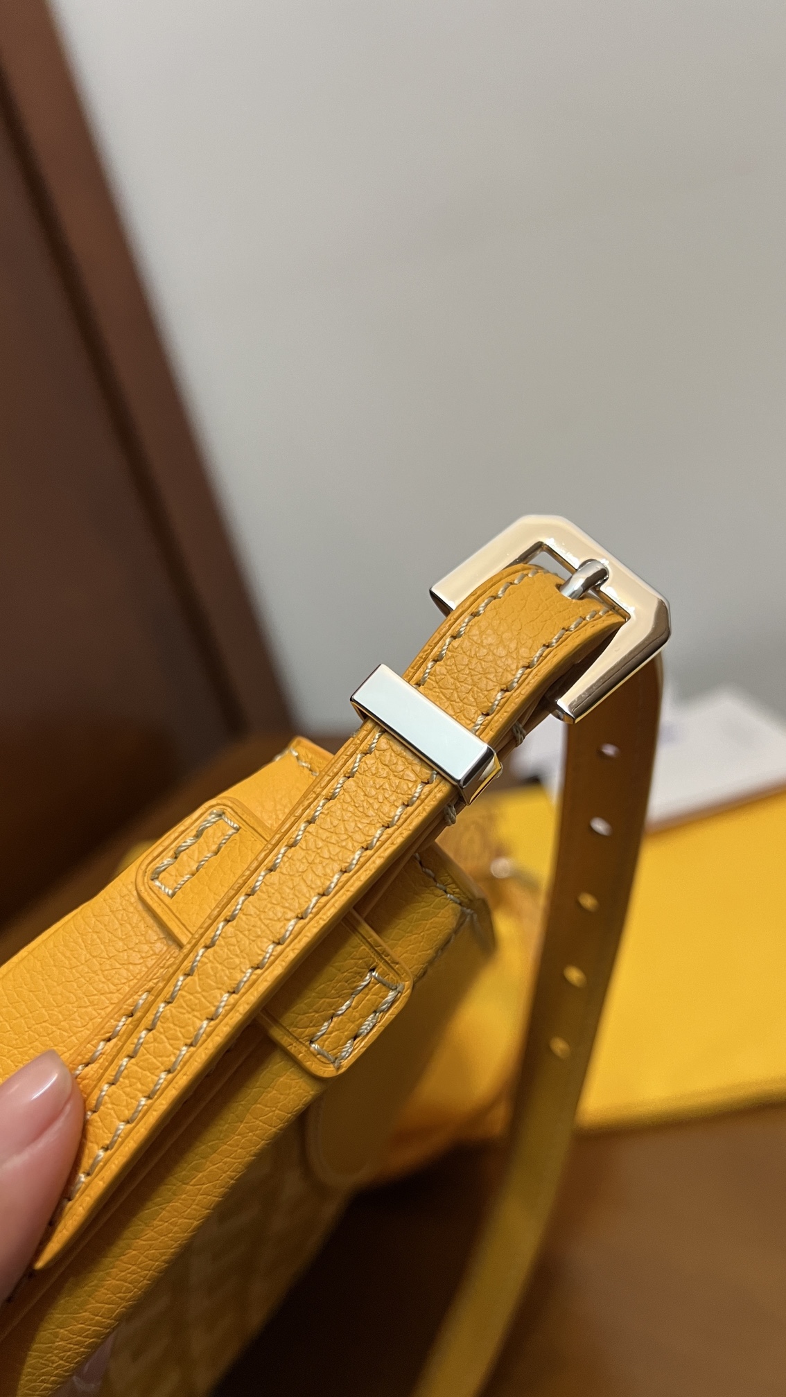 Goyard Hirondelle Bag yellow