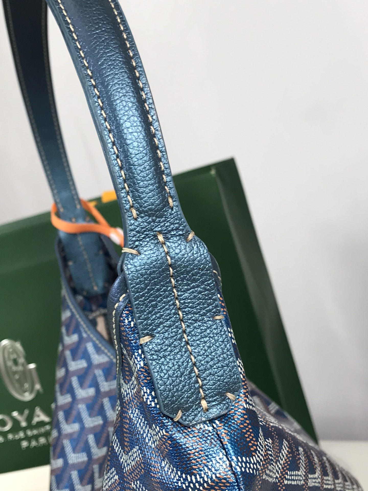 Goyard Hobo Boheme Pearly Blue