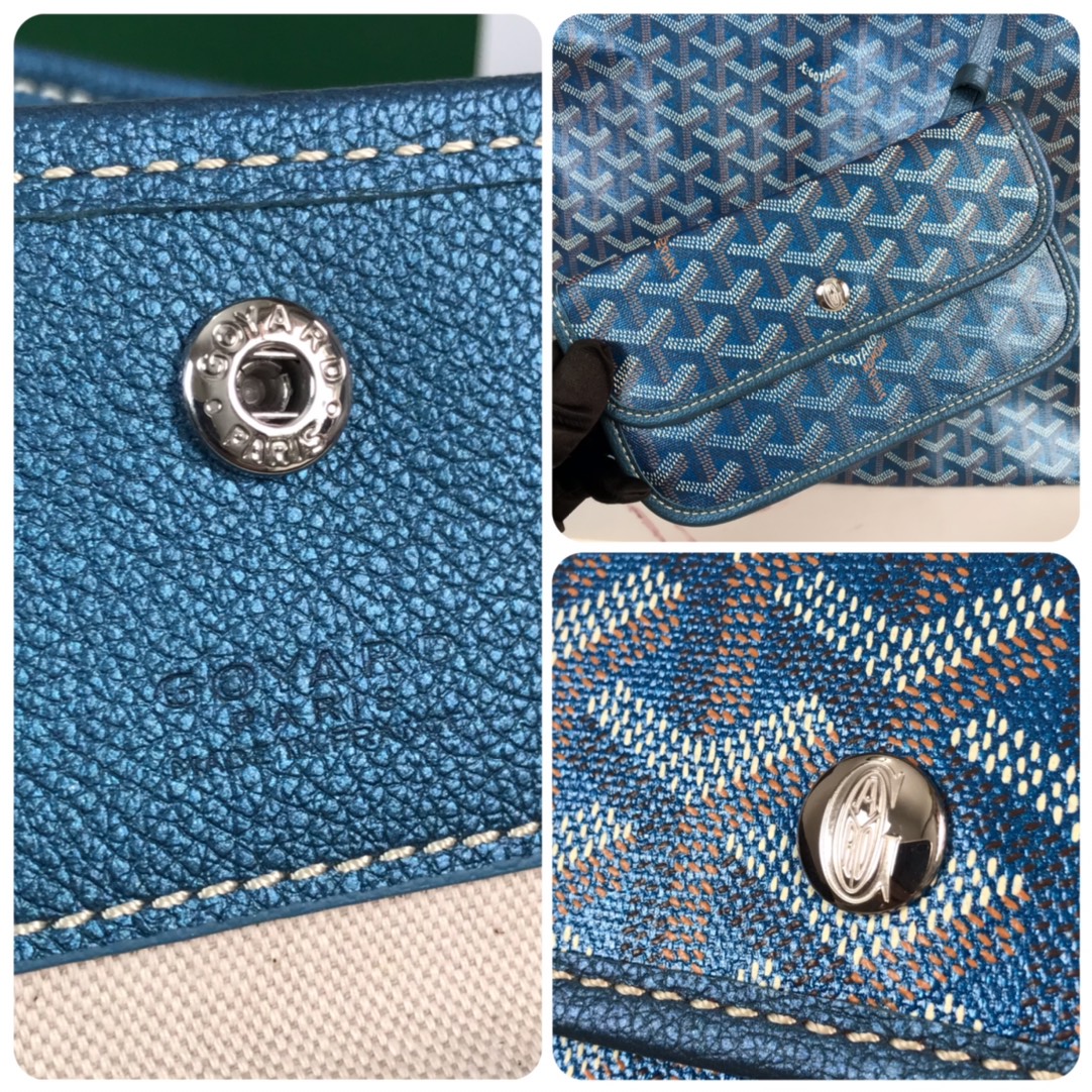 Goyard Hobo Boheme Pearly Blue