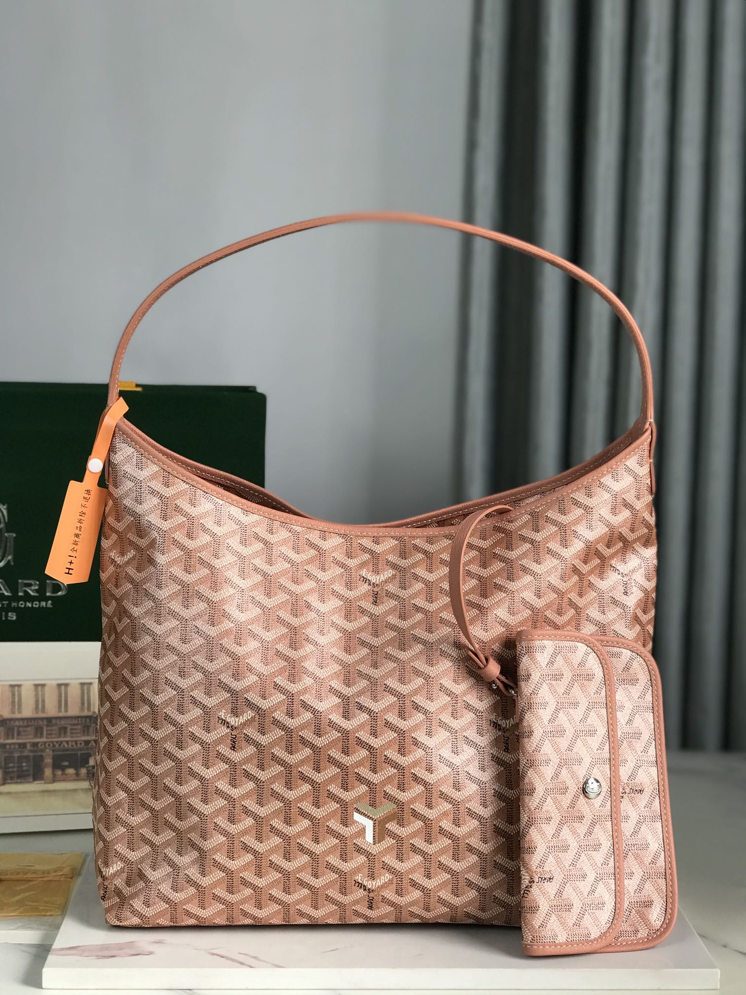 Goyard Hobo Boheme Pearly Pink