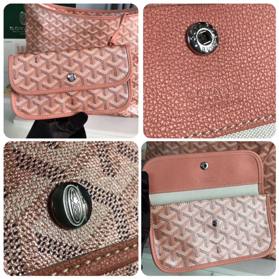 Goyard Hobo Boheme Pearly Pink