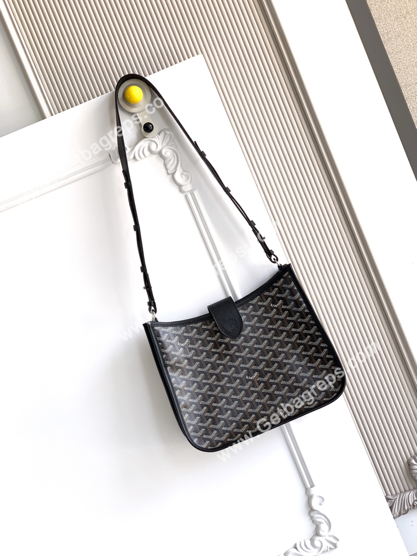 Goyard Musette PM Bag In Black