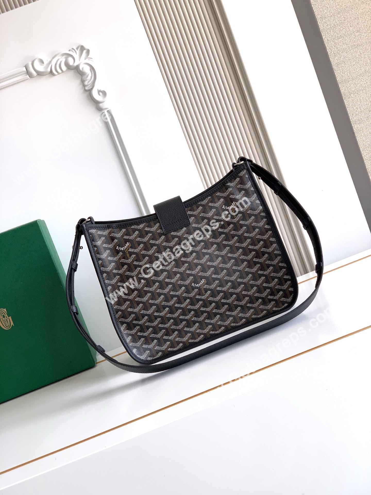 Goyard Musette PM Bag In Black
