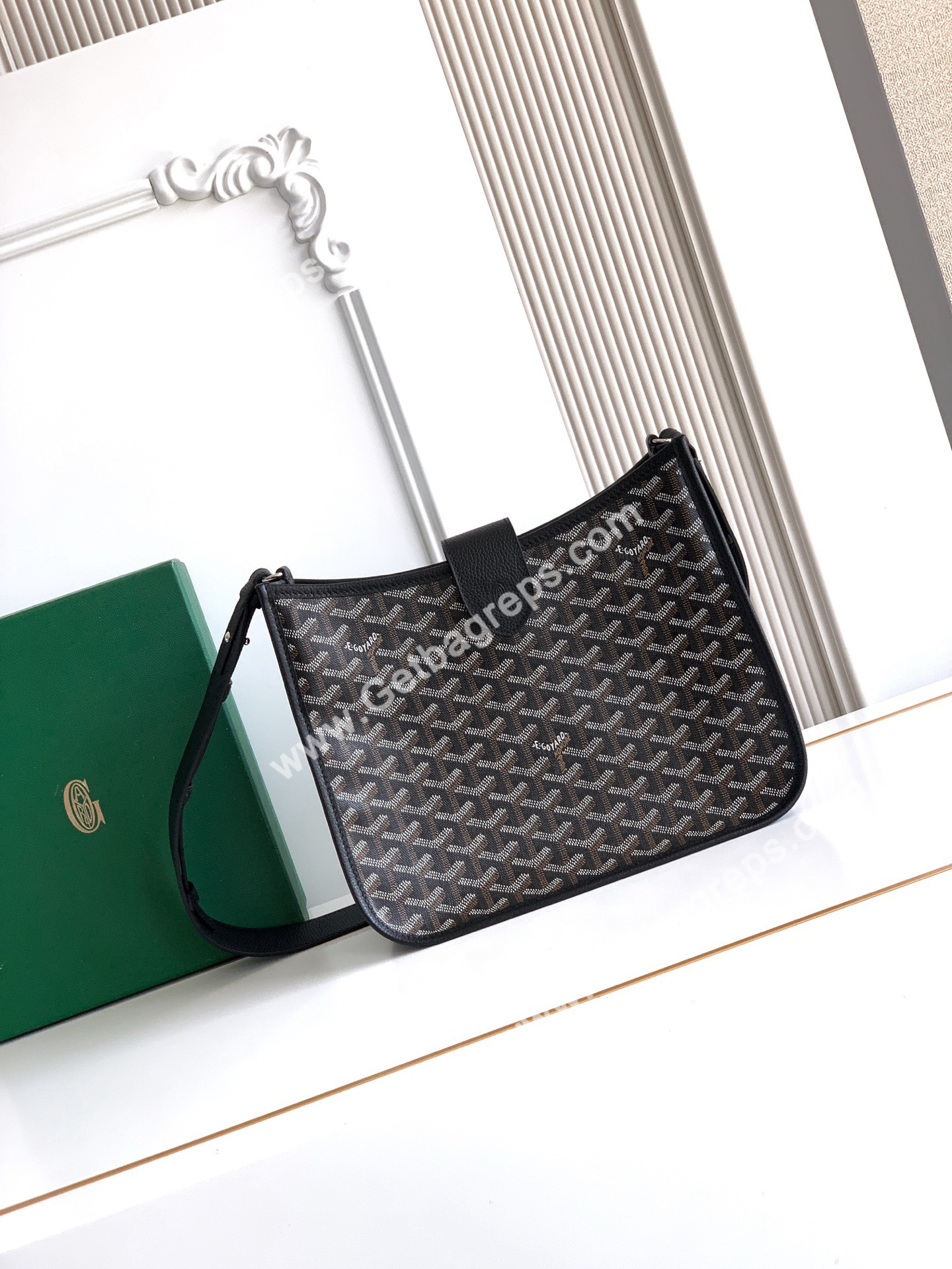 Goyard Musette PM Bag In Black