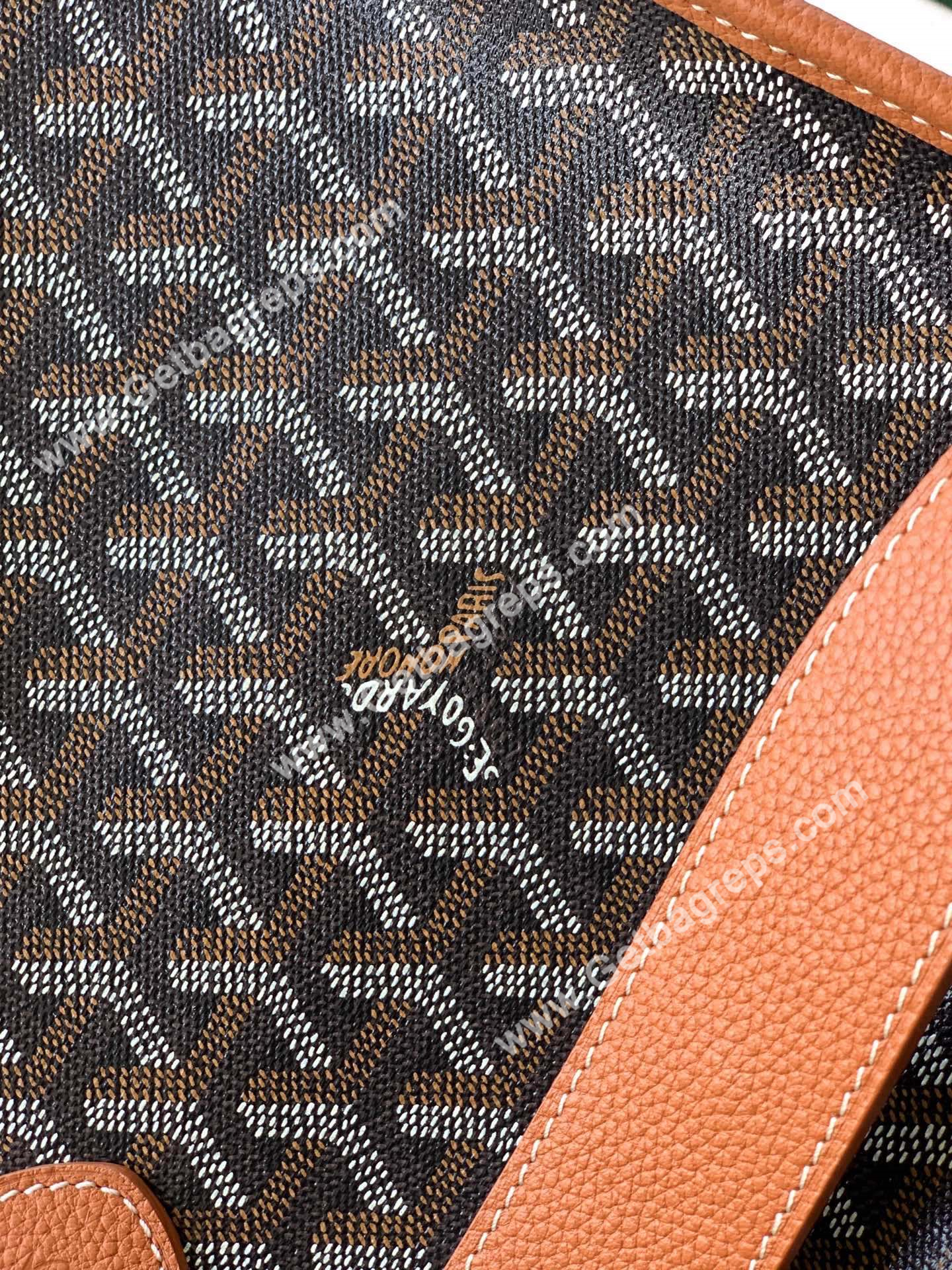 Goyard Musette PM Bag In Brown