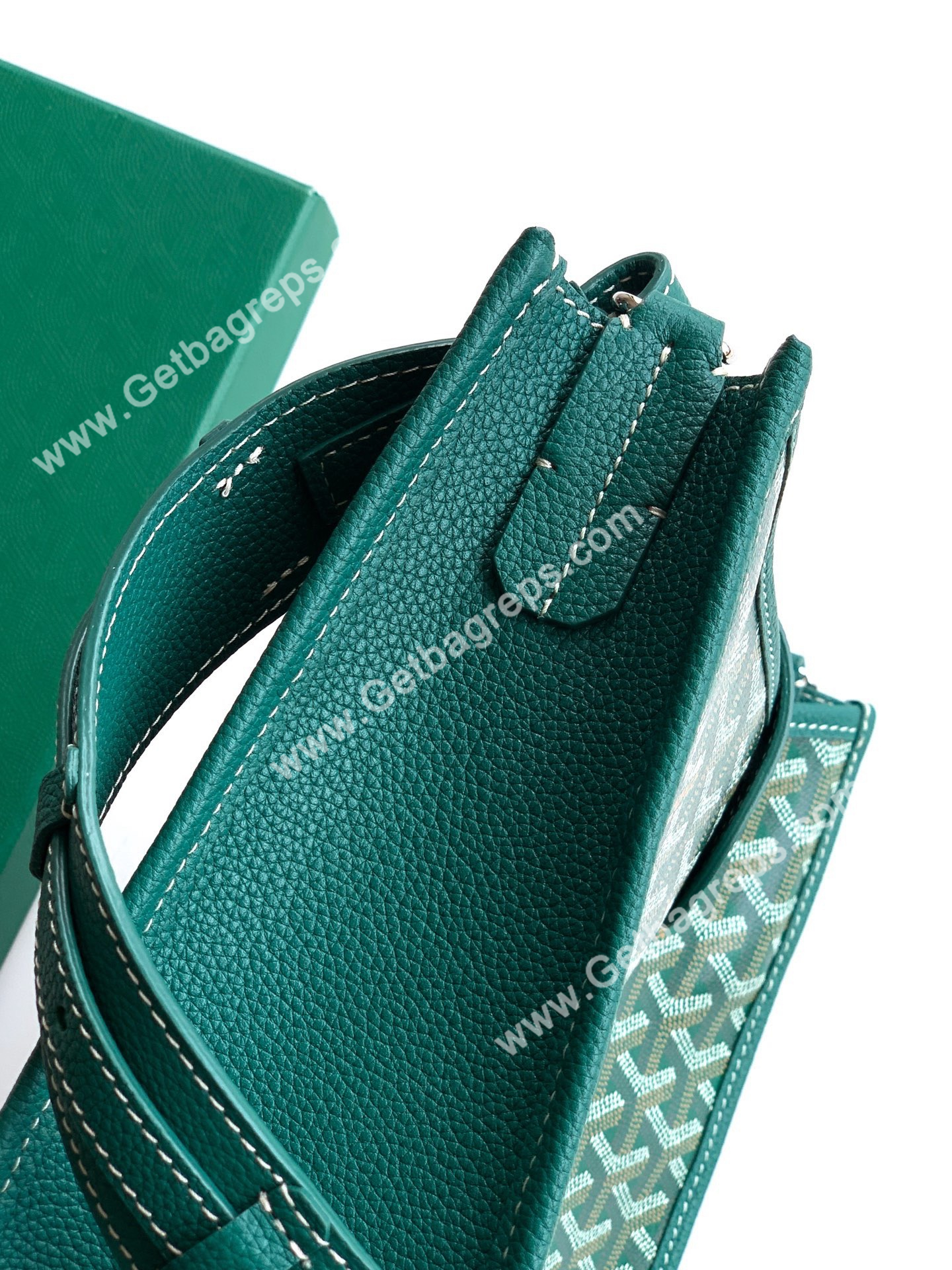 Goyard Musette PM Bag In Green