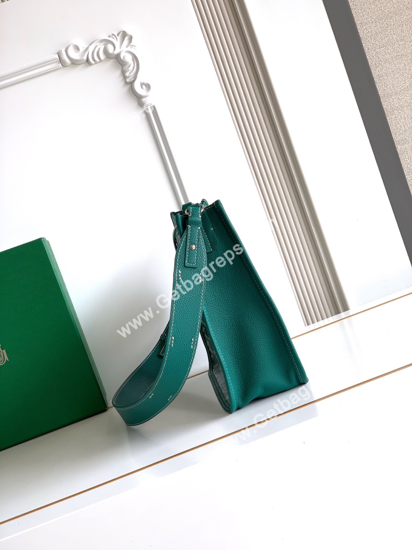 Goyard Musette PM Bag In Green
