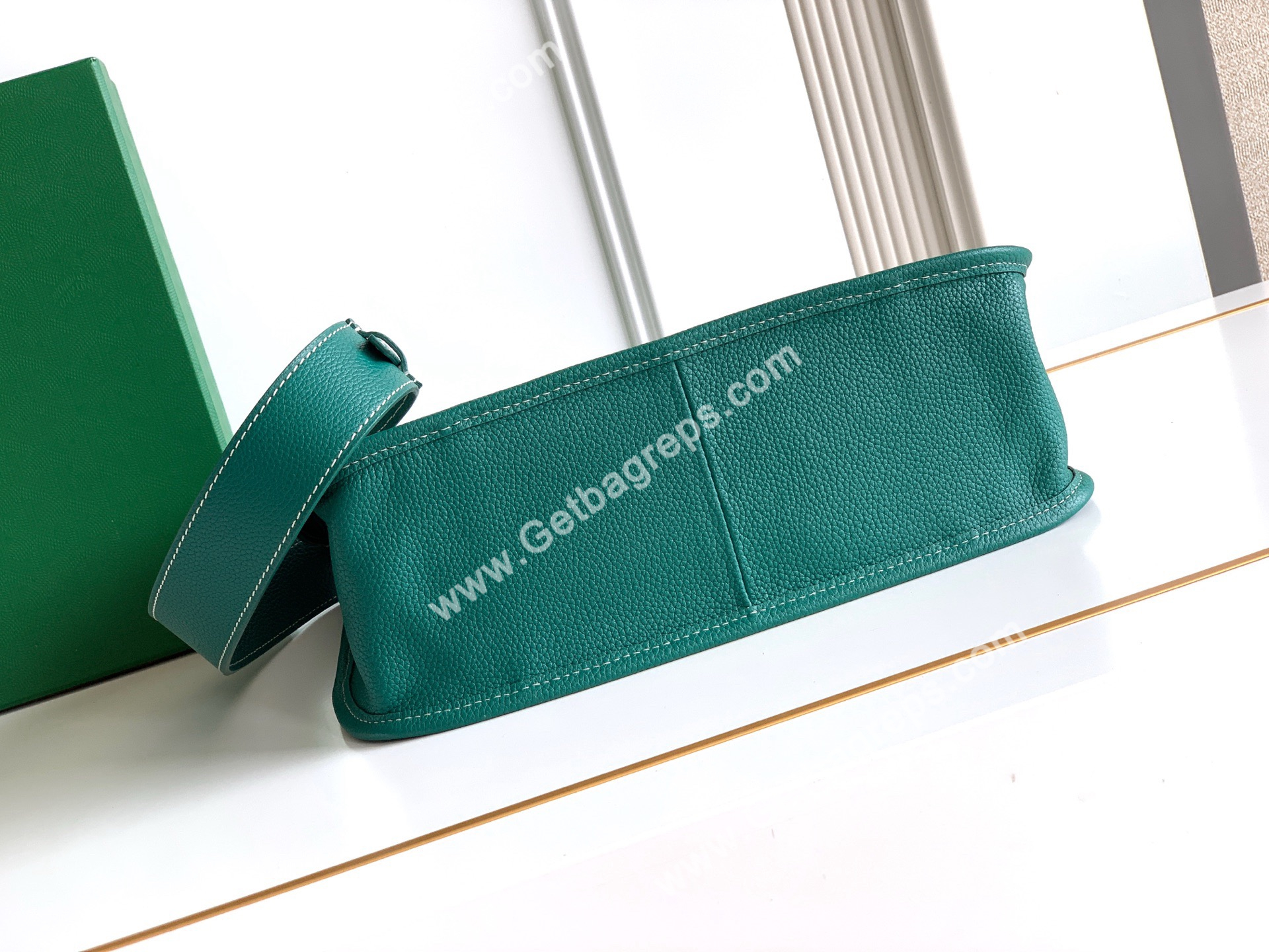Goyard Musette PM Bag In Green