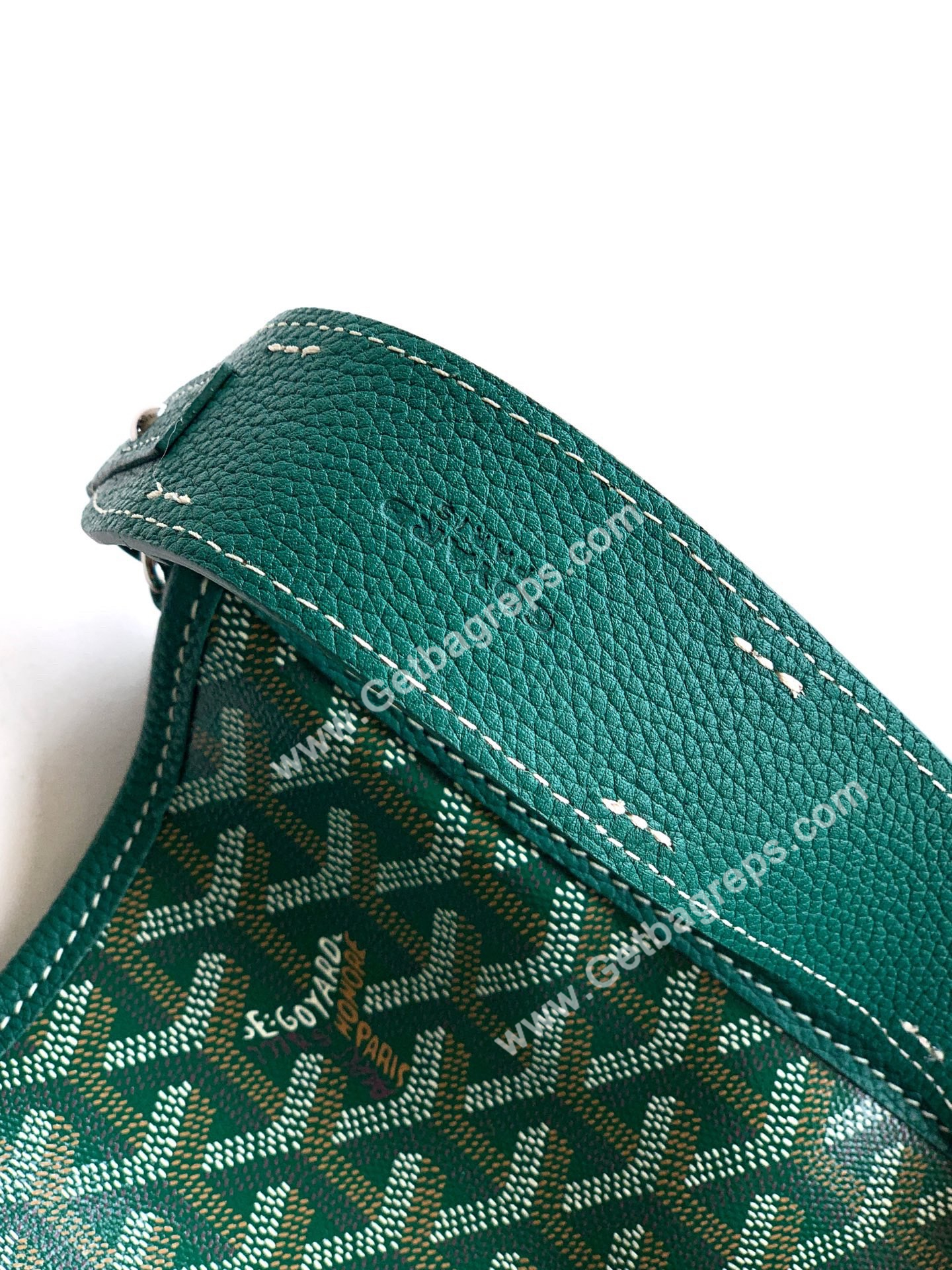 Goyard Musette PM Bag In Green