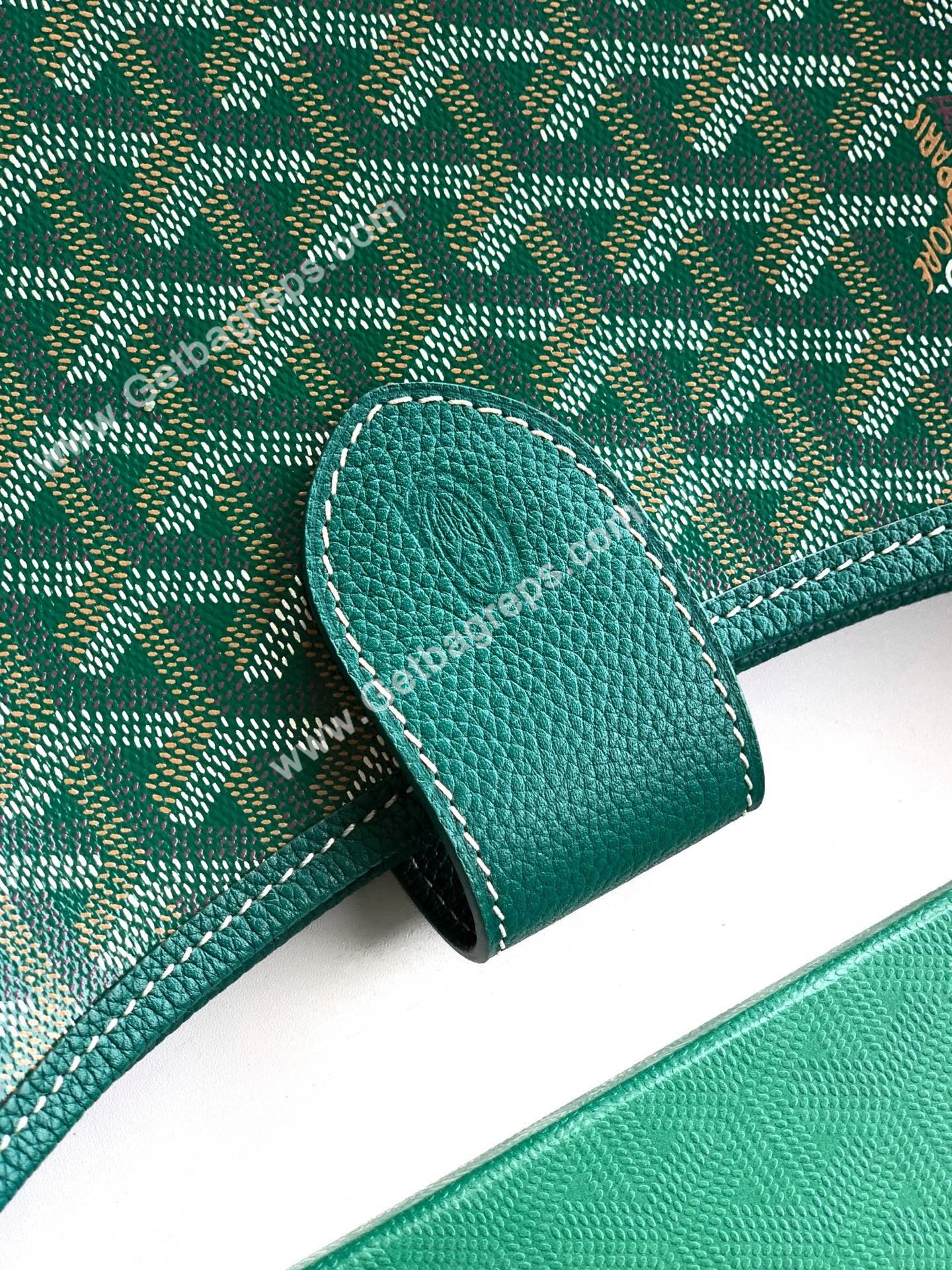 Goyard Musette PM Bag In Green