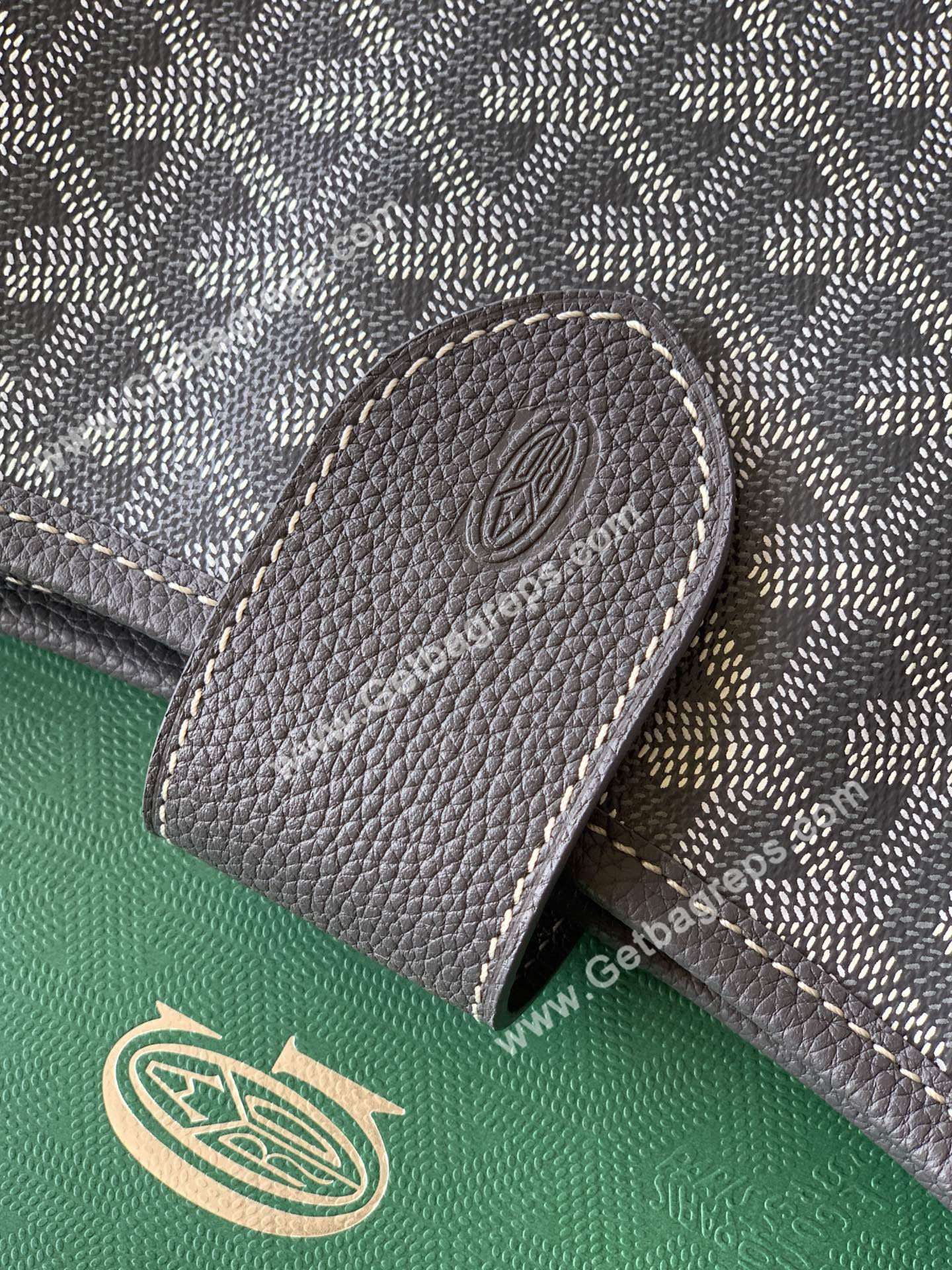 Goyard Musette PM Bag In Grey