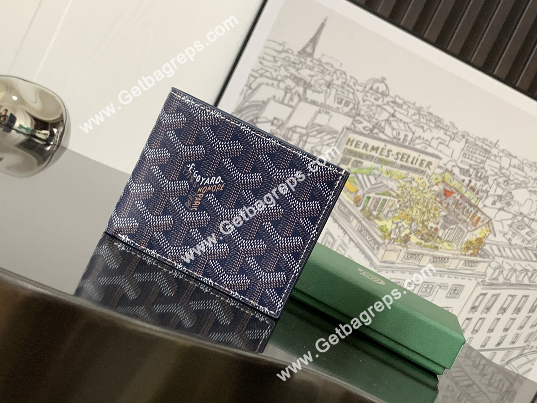 Goyard Saint-Florentin Wallet Blue