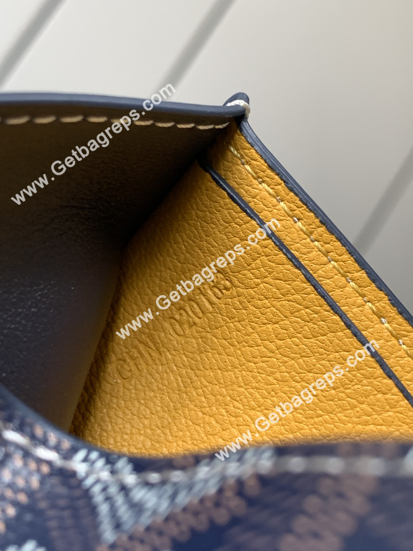Goyard Saint-Florentin Wallet Blue