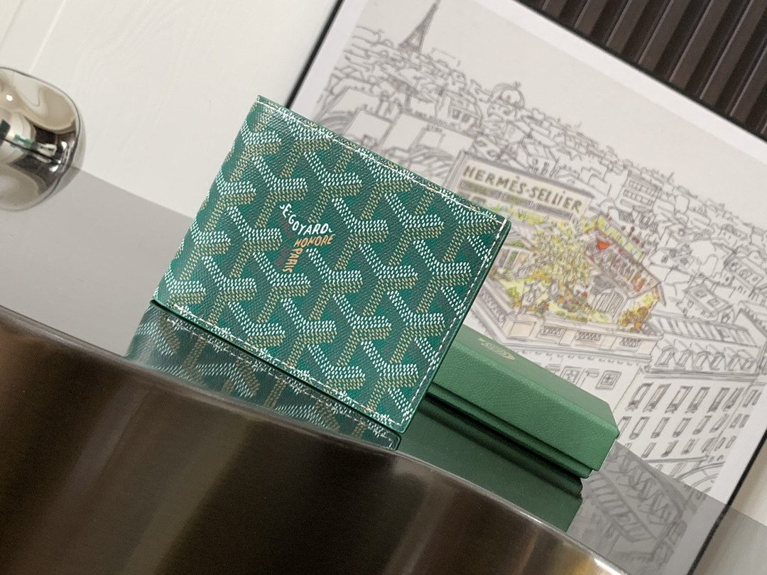 Goyard Saint-Florentin Wallet Green