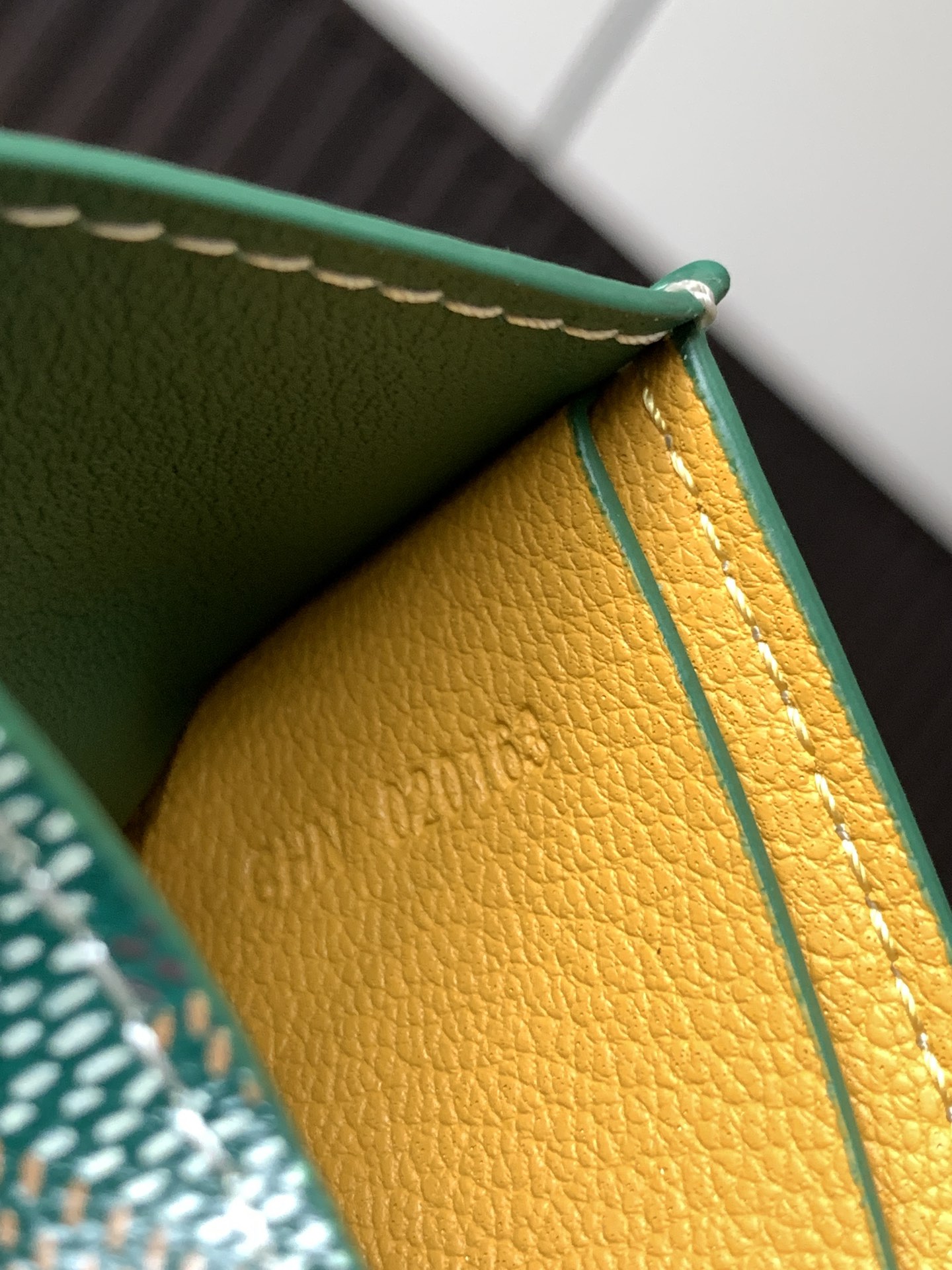 Goyard Saint-Florentin Wallet Green