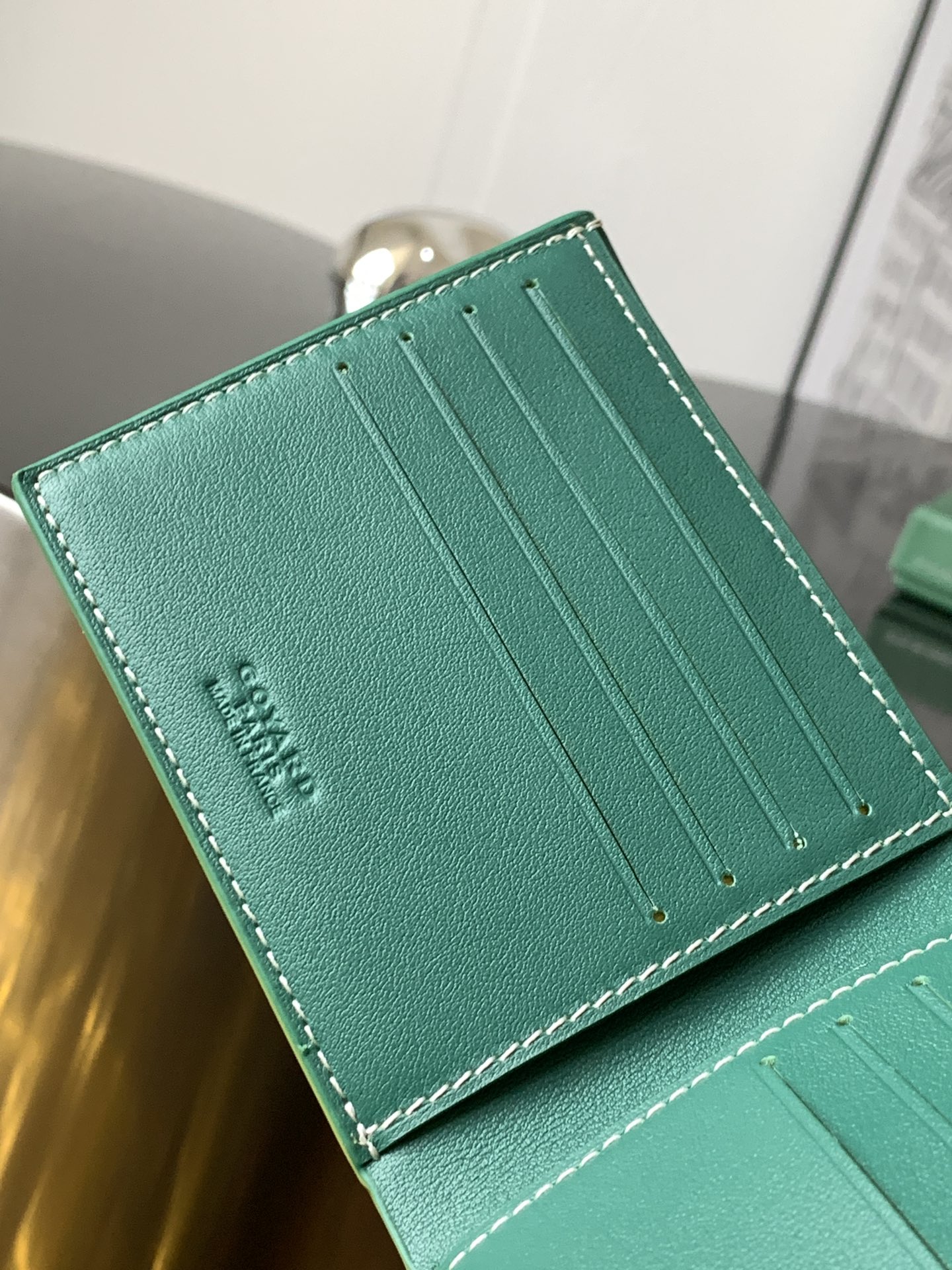 Goyard Saint-Florentin Wallet Green