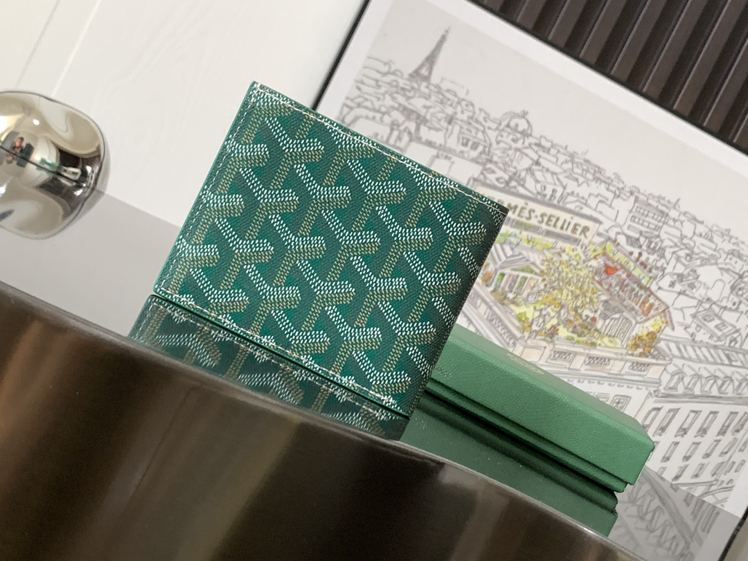 Goyard Saint-Florentin Wallet Green