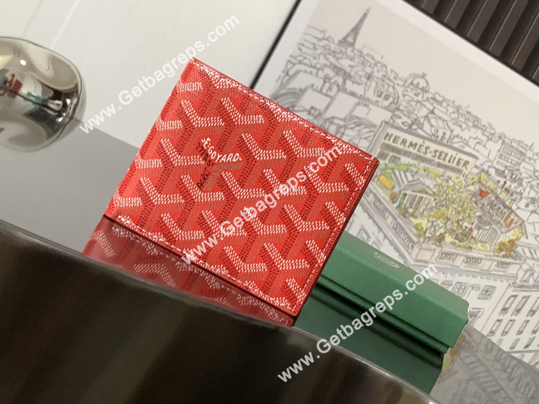 Goyard Saint-Florentin Wallet Red