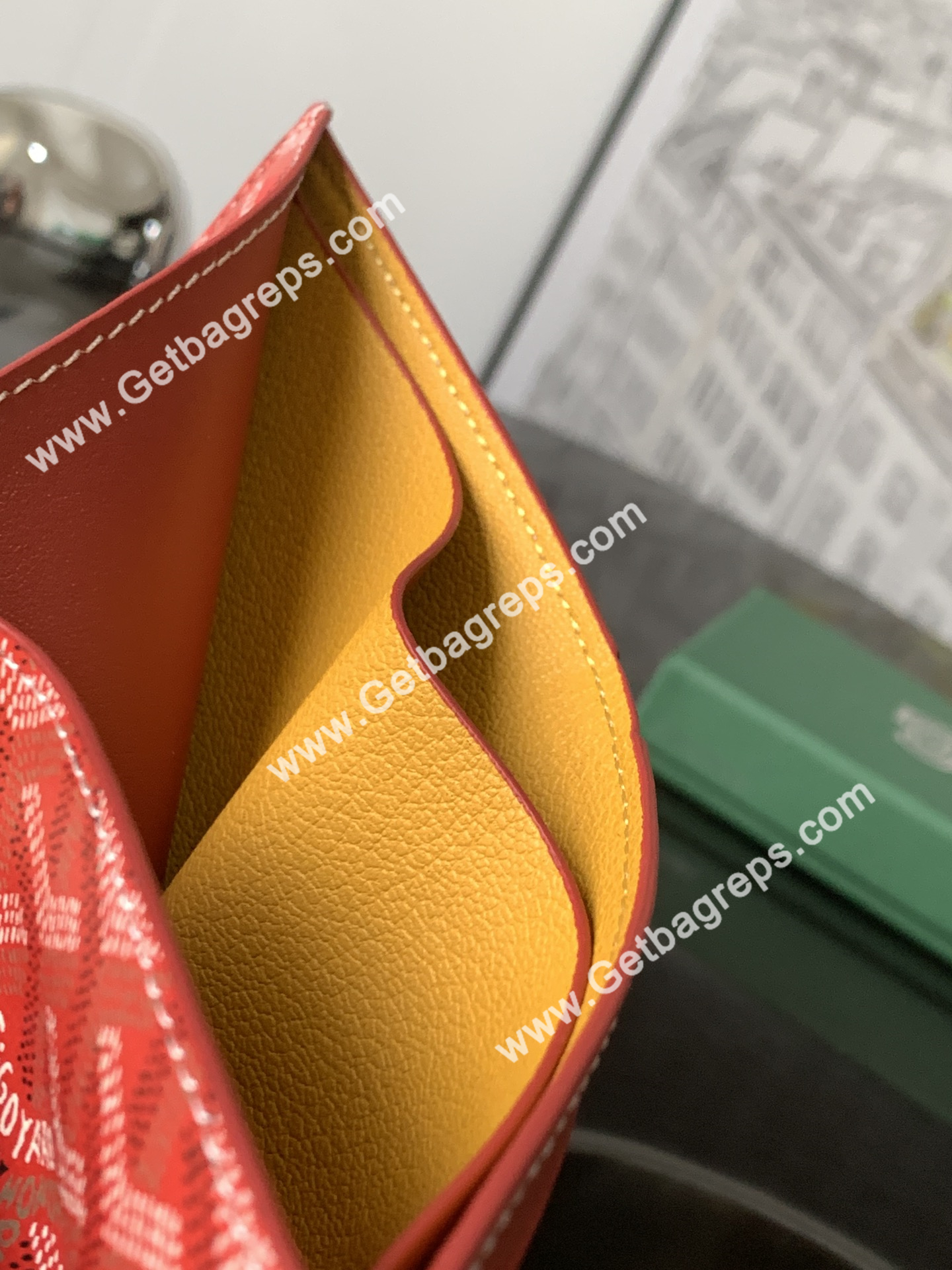 Goyard Saint-Florentin Wallet Red