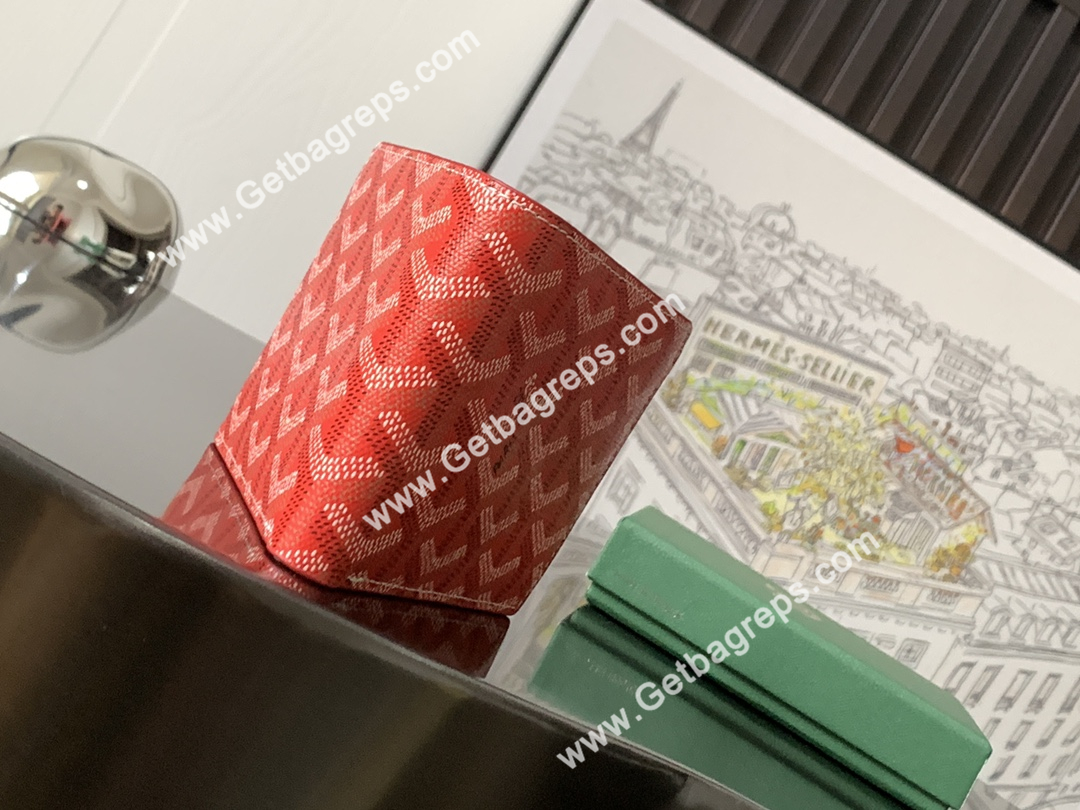 Goyard Saint-Florentin Wallet Red