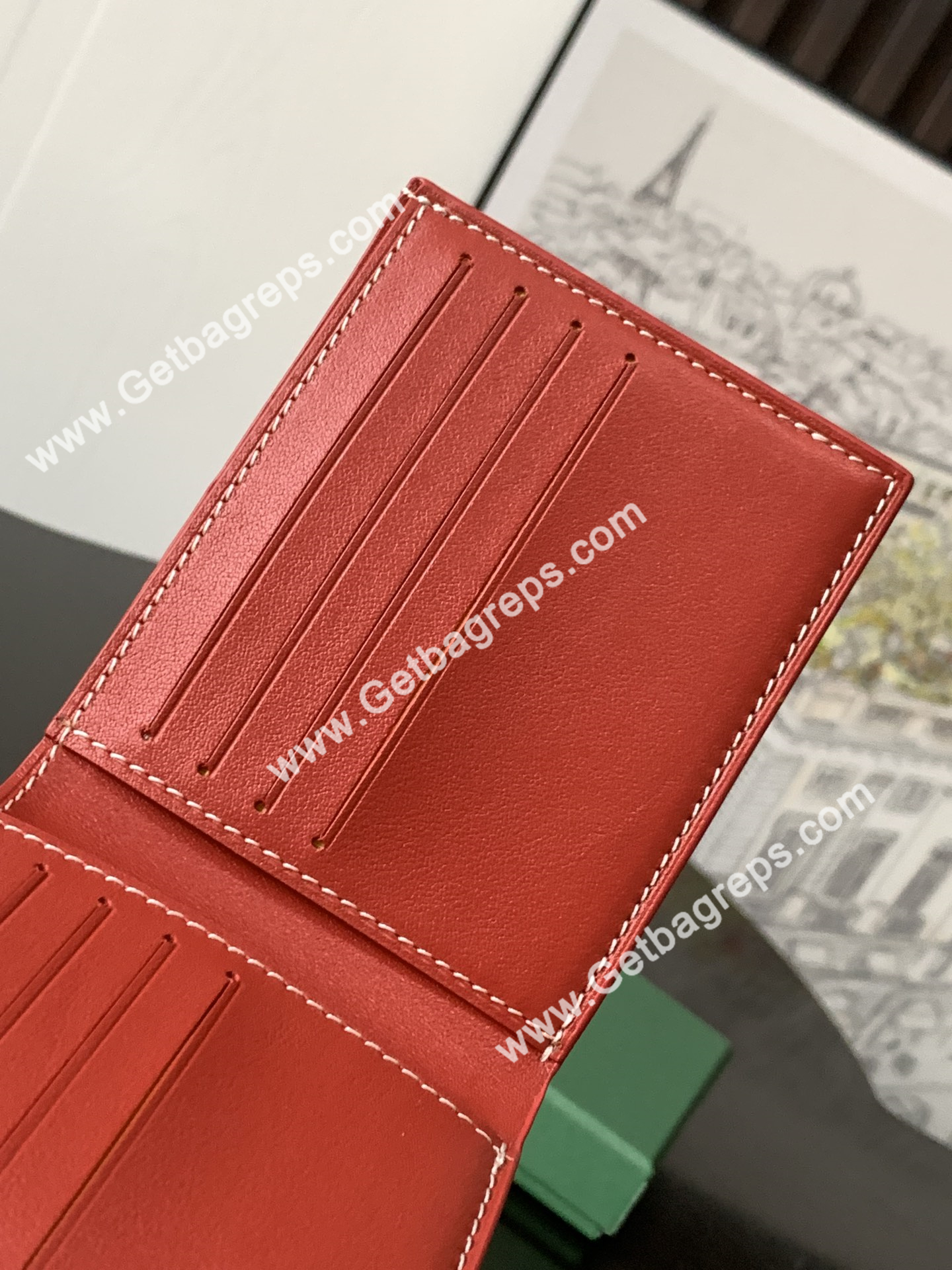 Goyard Saint-Florentin Wallet Red