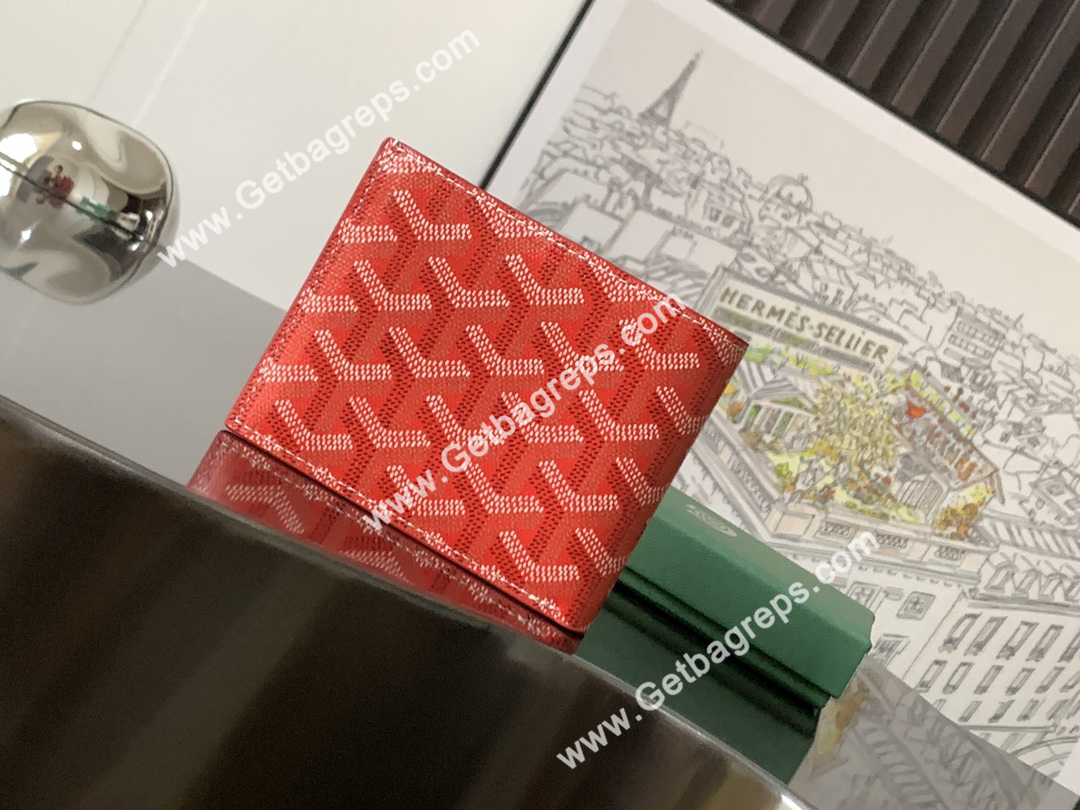 Goyard Saint-Florentin Wallet Red