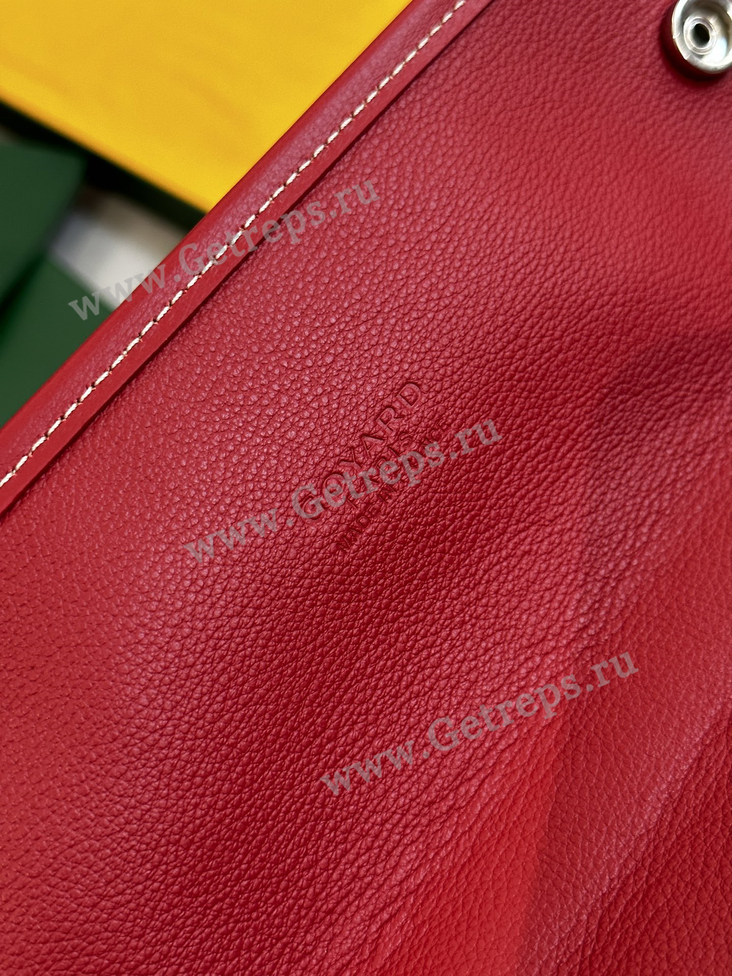 Goyard Saint Leger Backpack Red