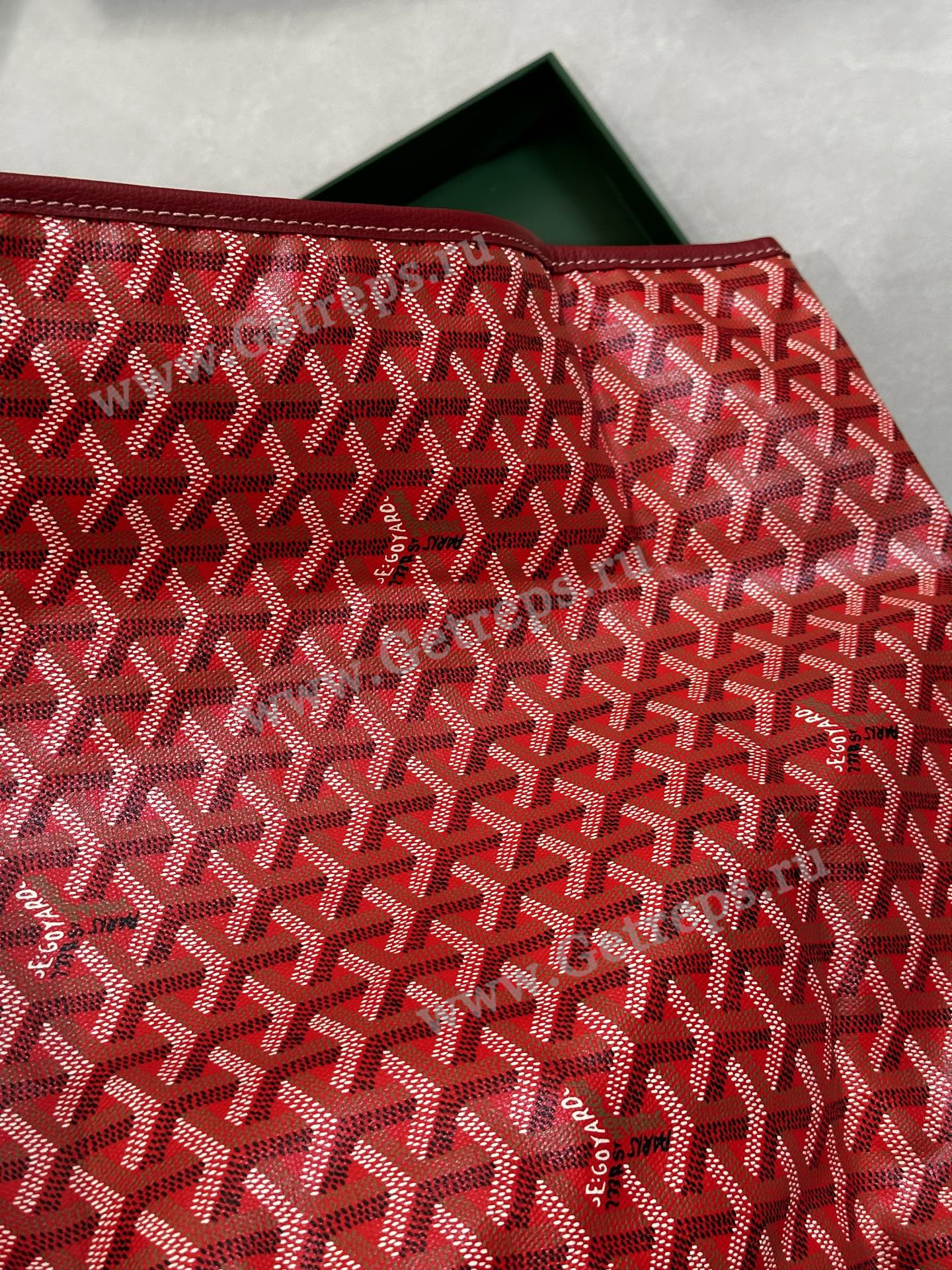 Goyard Saint Leger Backpack Red