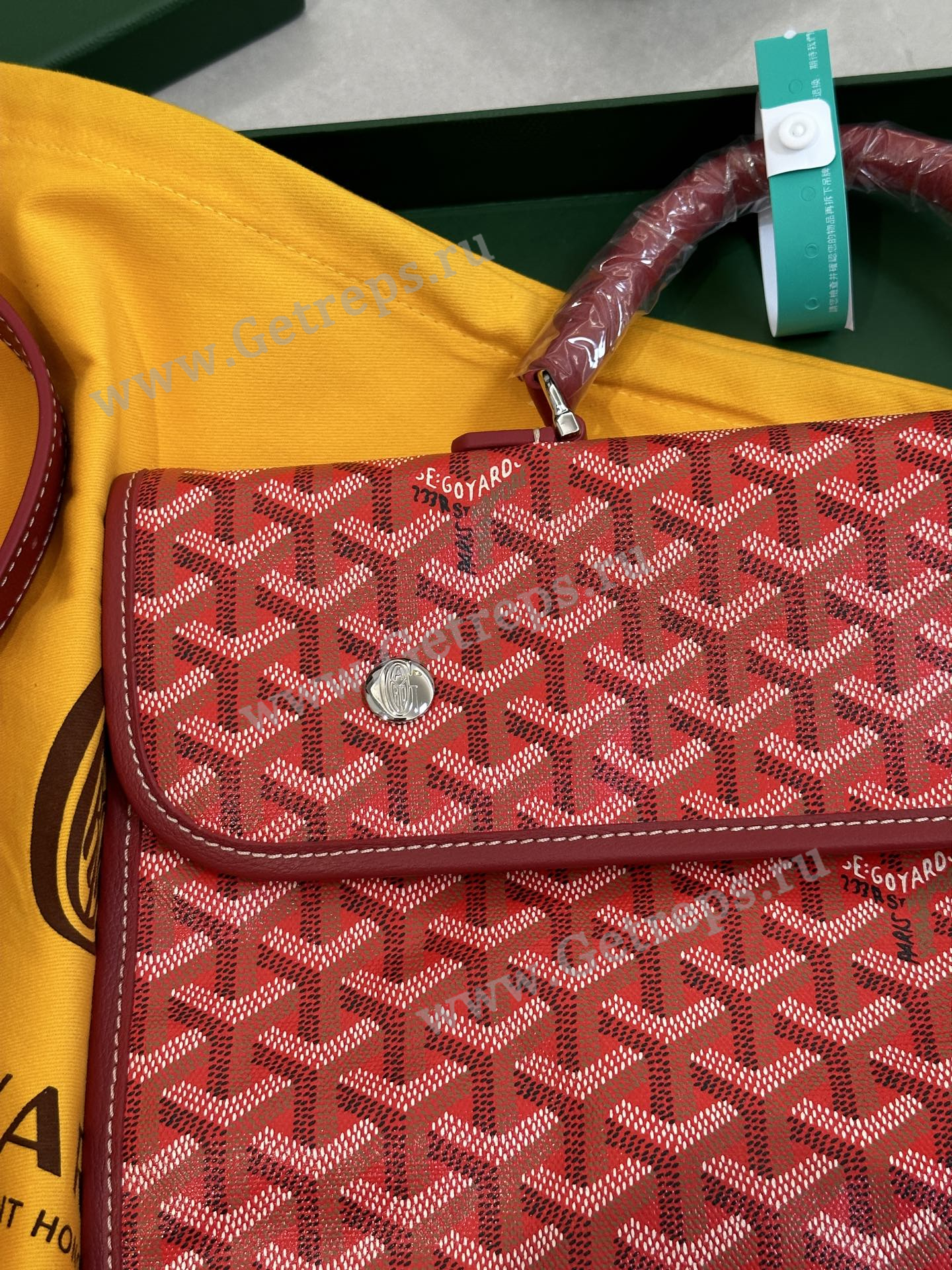Goyard Saint Leger Backpack Red