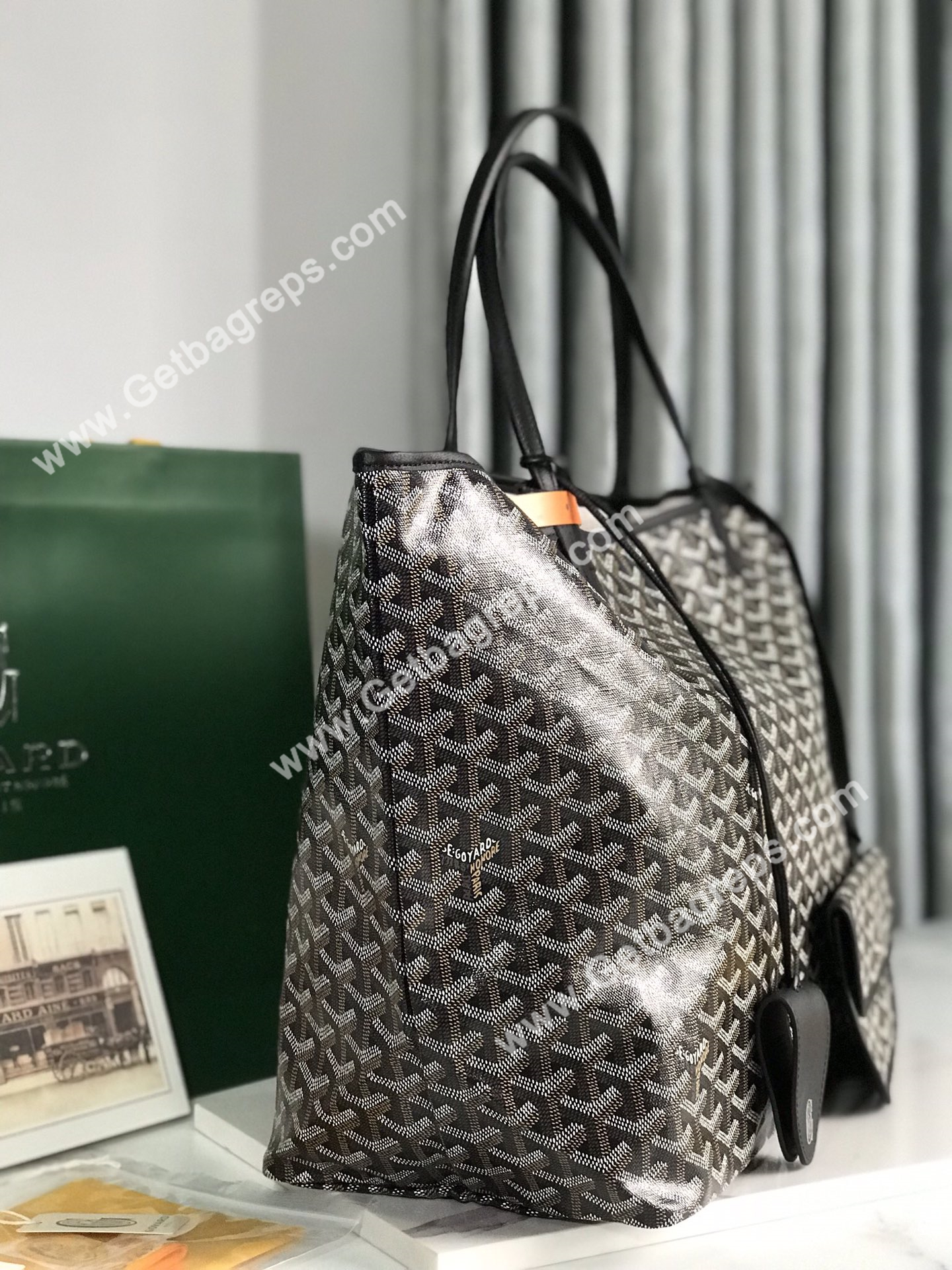 Goyard Saint Louis GM Bag Black