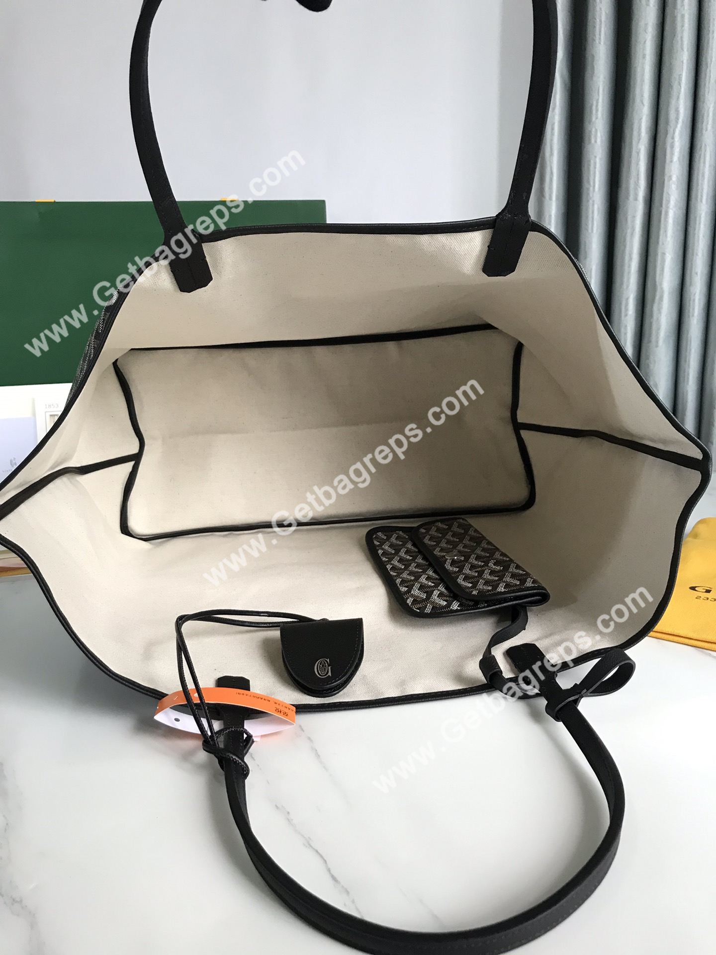 Goyard Saint Louis GM Bag Black