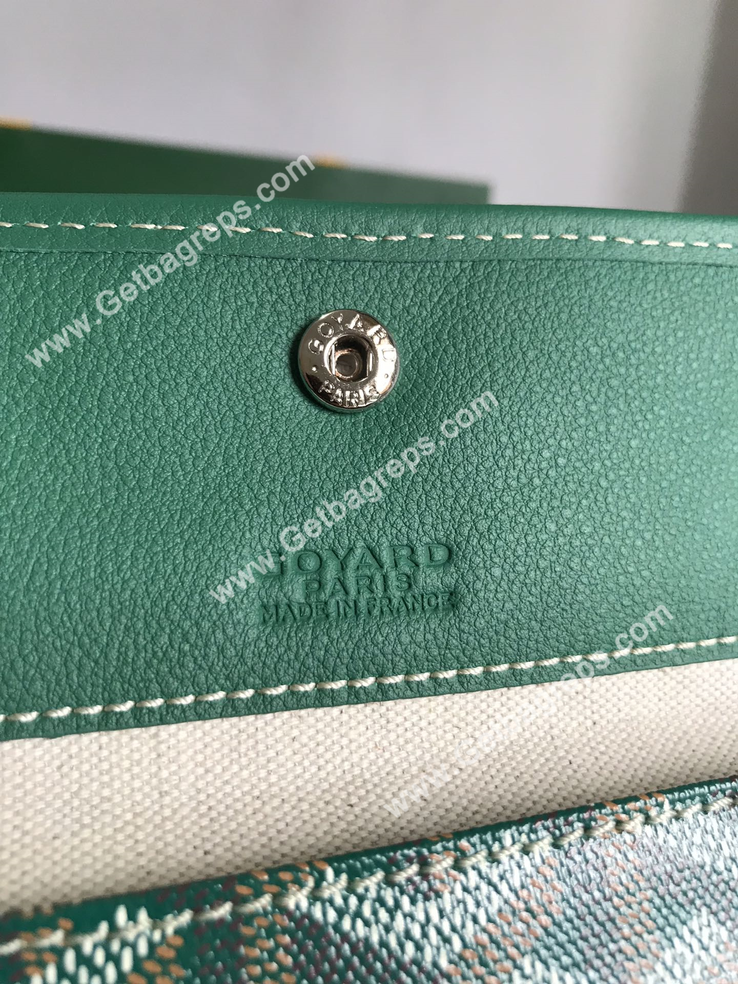 Goyard Saint Louis GM Bag Green
